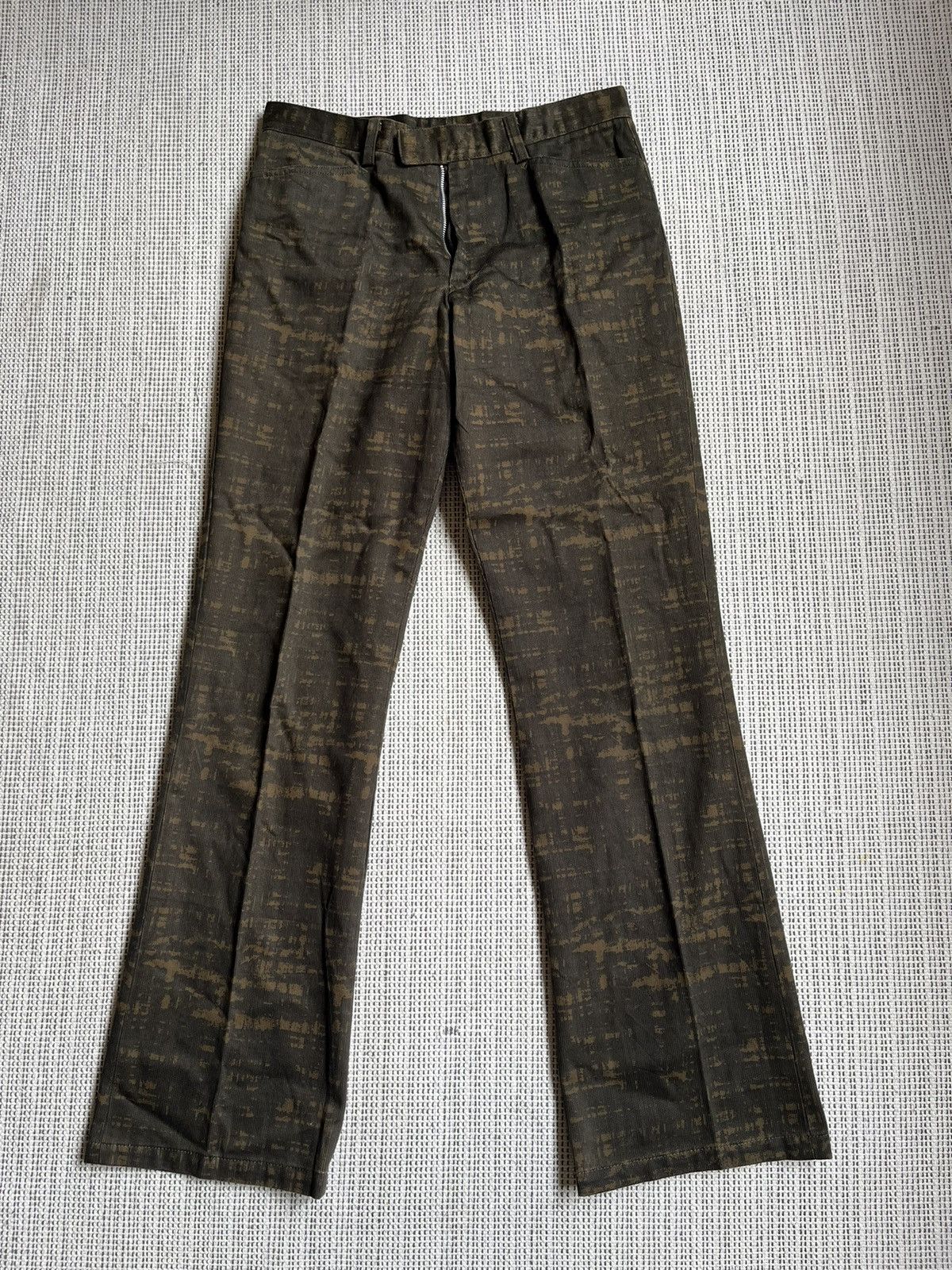 Tornado Mart Tornado Mart Python Print Flare Pants | Grailed