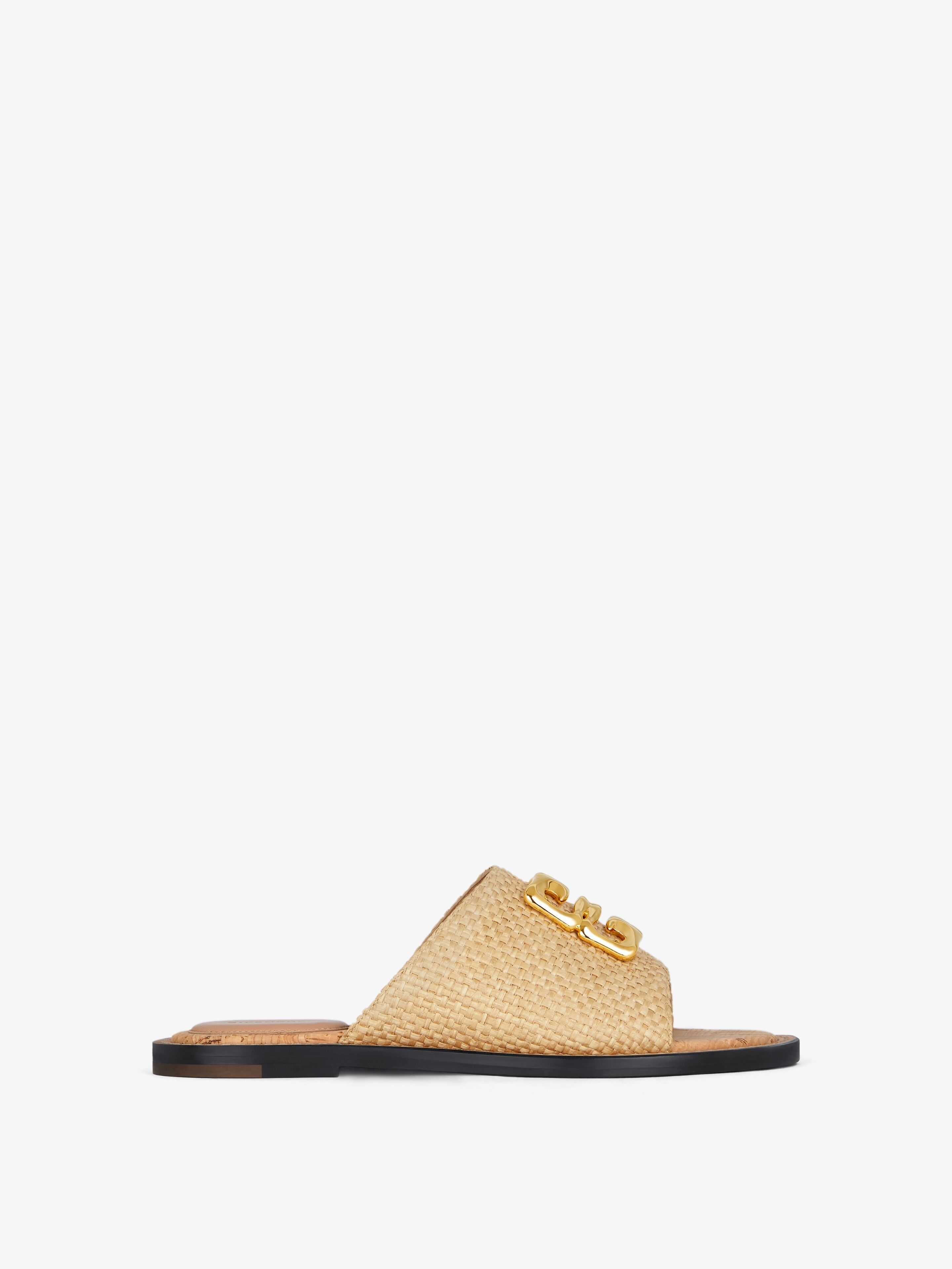 Givenchy o1srvl11e0625 4G Liquid Flat Mule Beige Size US 6 / IT 36 - 1 Thumbnail