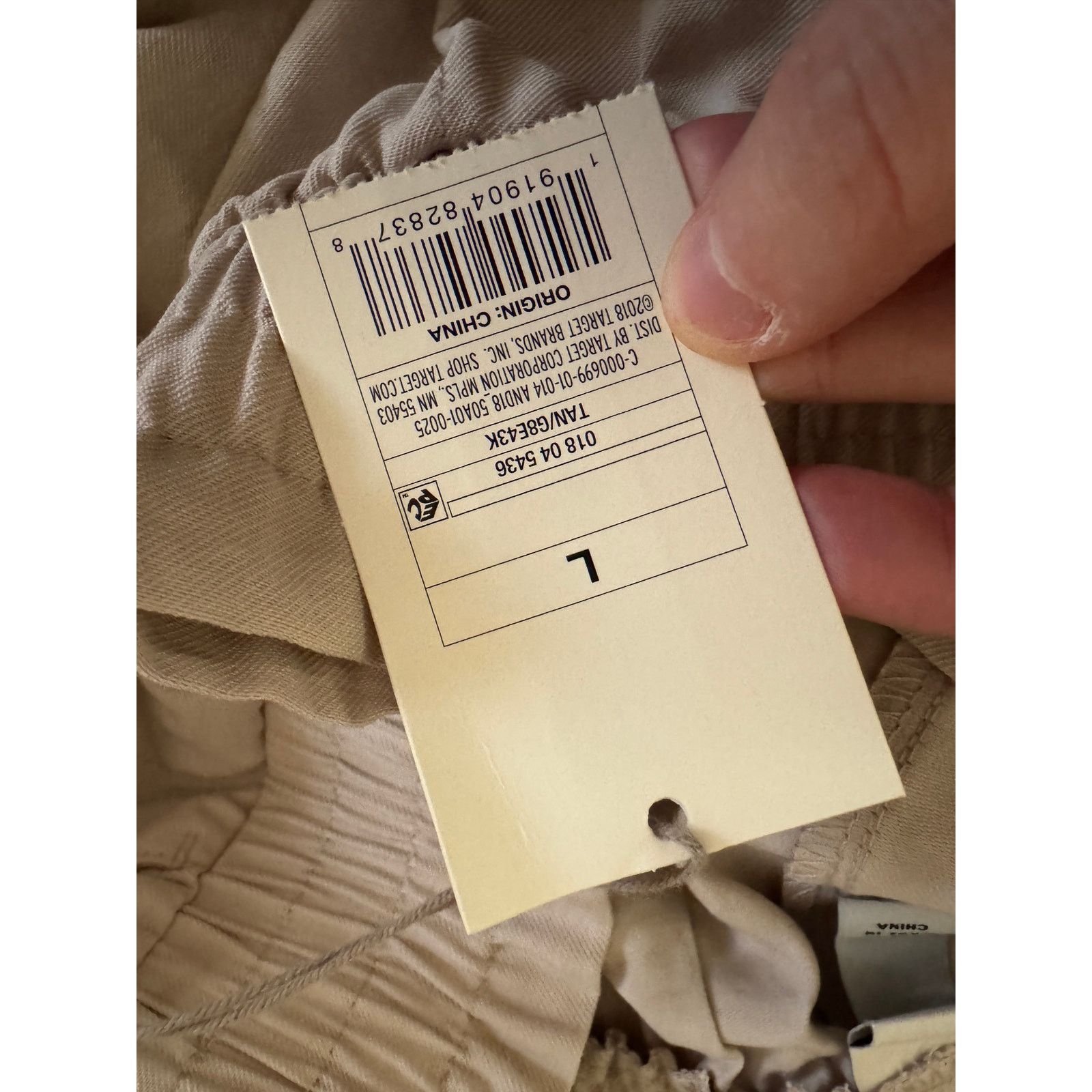 Other A New Day Tan Straight Leg Ankle Pants Womens XS NWT Size 26" / US 2 / IT 38 - 9 Thumbnail