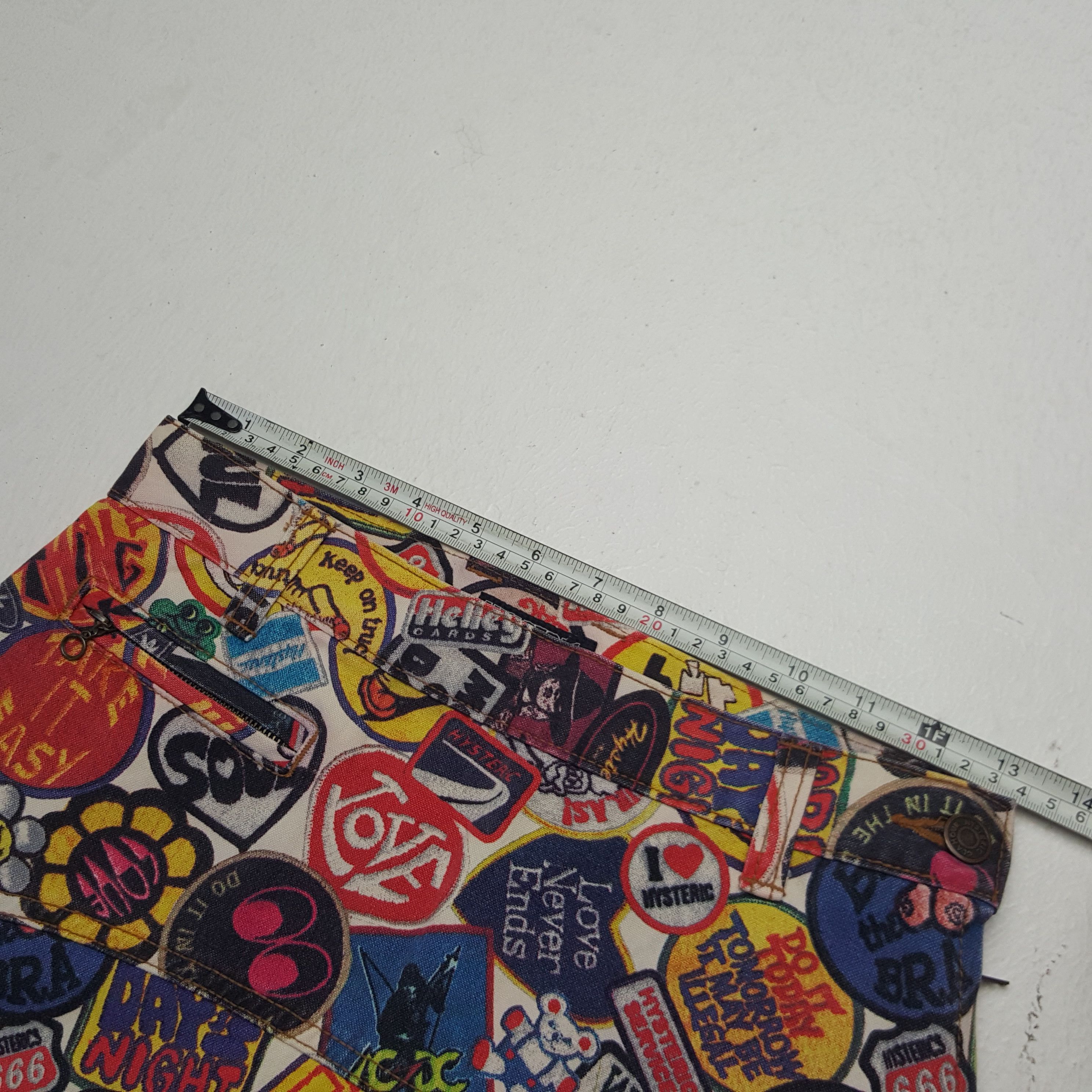 Hysteric Glamour × Vintage Vintage Hysteric Glamour Japanese Brand Fullprint Skirts Size 26" / US 2 / IT 38 - 7 Thumbnail
