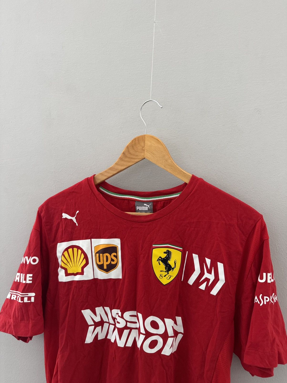 Ferrari × Puma Tee Ferrari Puma Red jersey Size US L / EU 52-54 / 3 - 2 Thumbnail