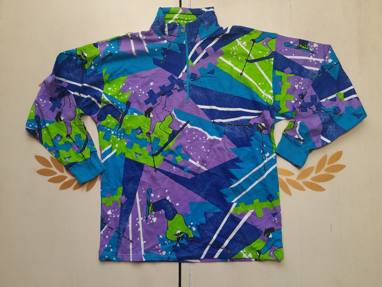 Vintage Medico Ski Sweatshirt Vintage 80's Size US M / EU 48-50 / 2 - 2 Thumbnail