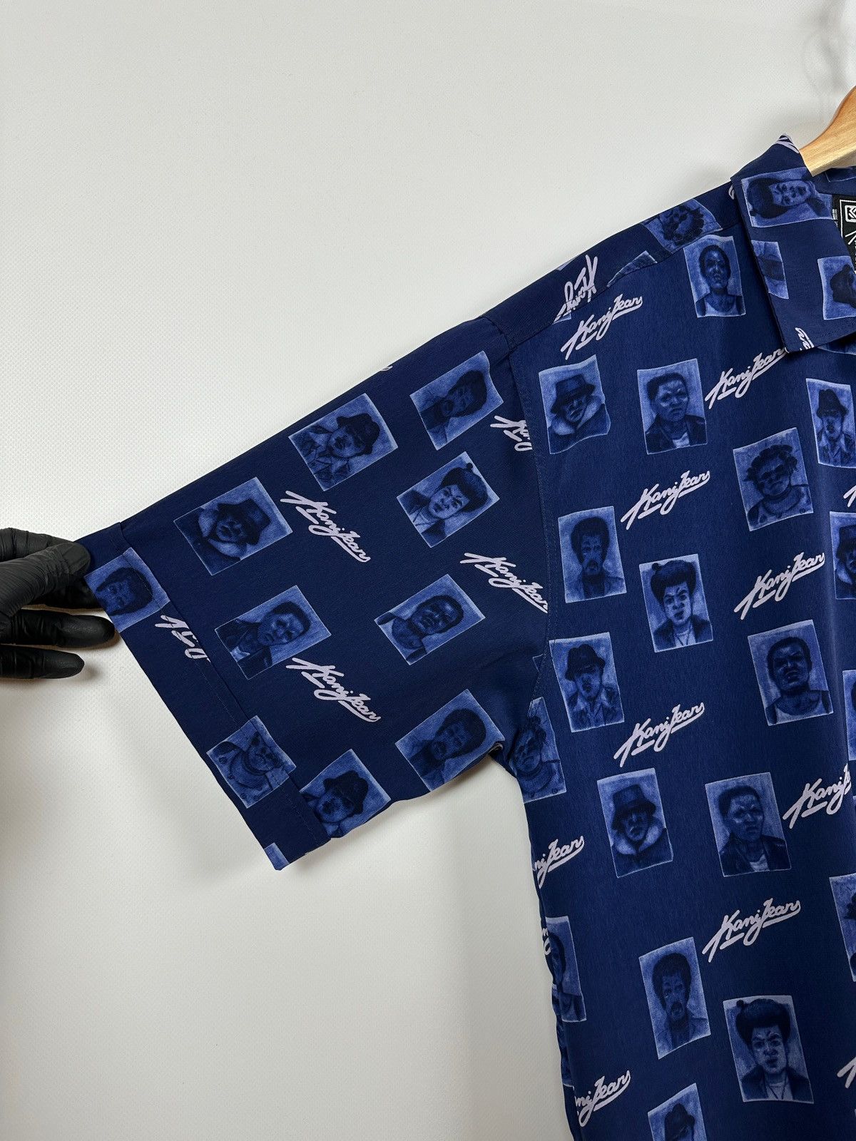 Karl Kani Vintage Karl Kani Jeans Monogram All Over Print Shirt Size US XL / EU 56 / 4 - 8 Thumbnail