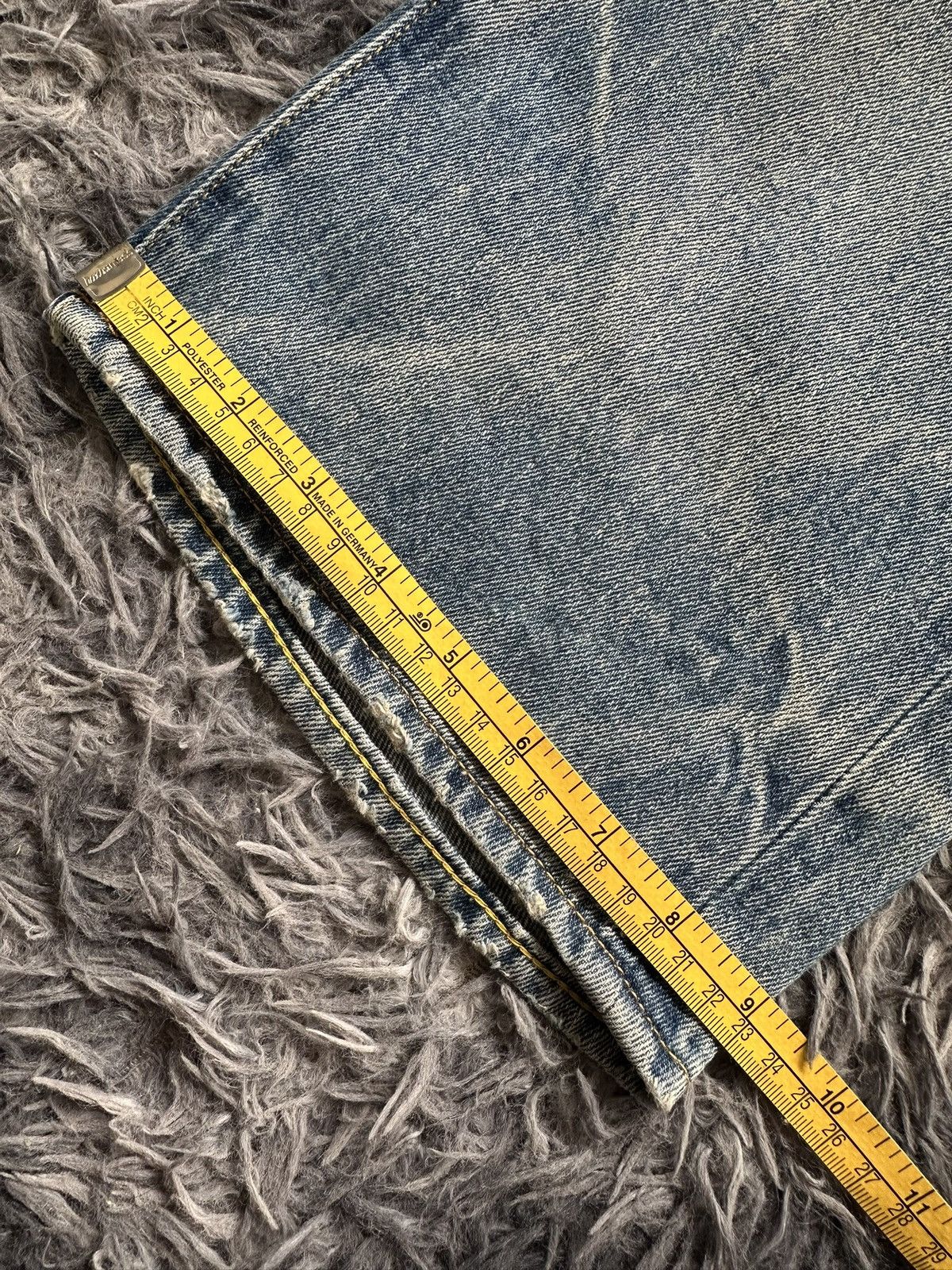 CIVARIZE 00's CavariA vkei distressed washed flared jeans Size US 32 / EU 48 - 17 Thumbnail