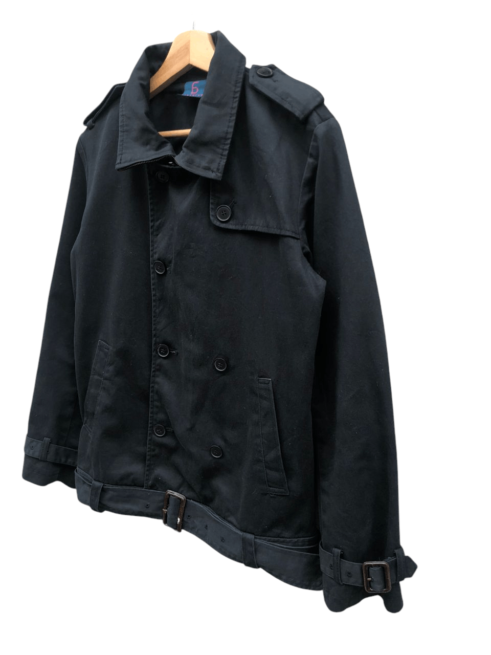 Japanese Brand × RAGEBLUE Rageblue Double Breasted Belted Jacket Nice Design Size US M / EU 48-50 / 2 - 4 Thumbnail