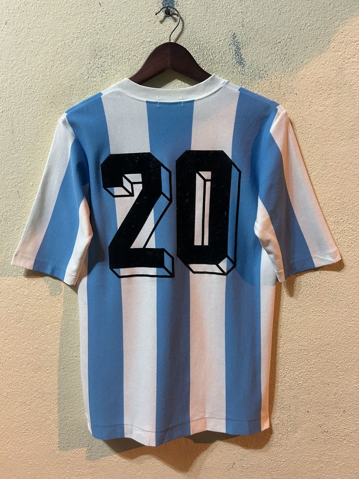 Adidas Vintage 80’s Adidas Argentina Jersey Size US M / EU 48-50 / 2 - 2 Thumbnail