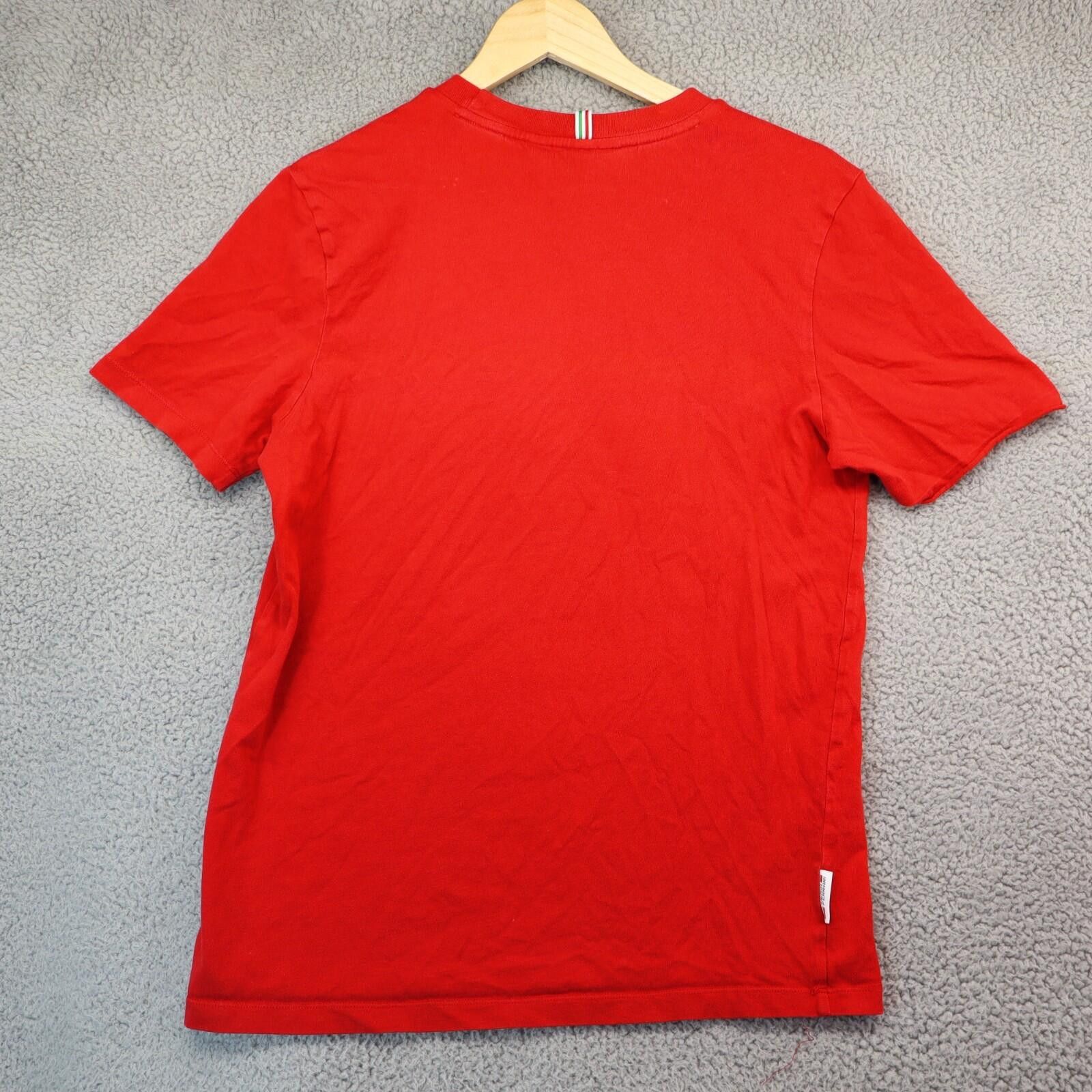 Ferrari Men Small Scuderia Ferrari Red Big Logo Shirt Size ONE SIZE - 9 Thumbnail
