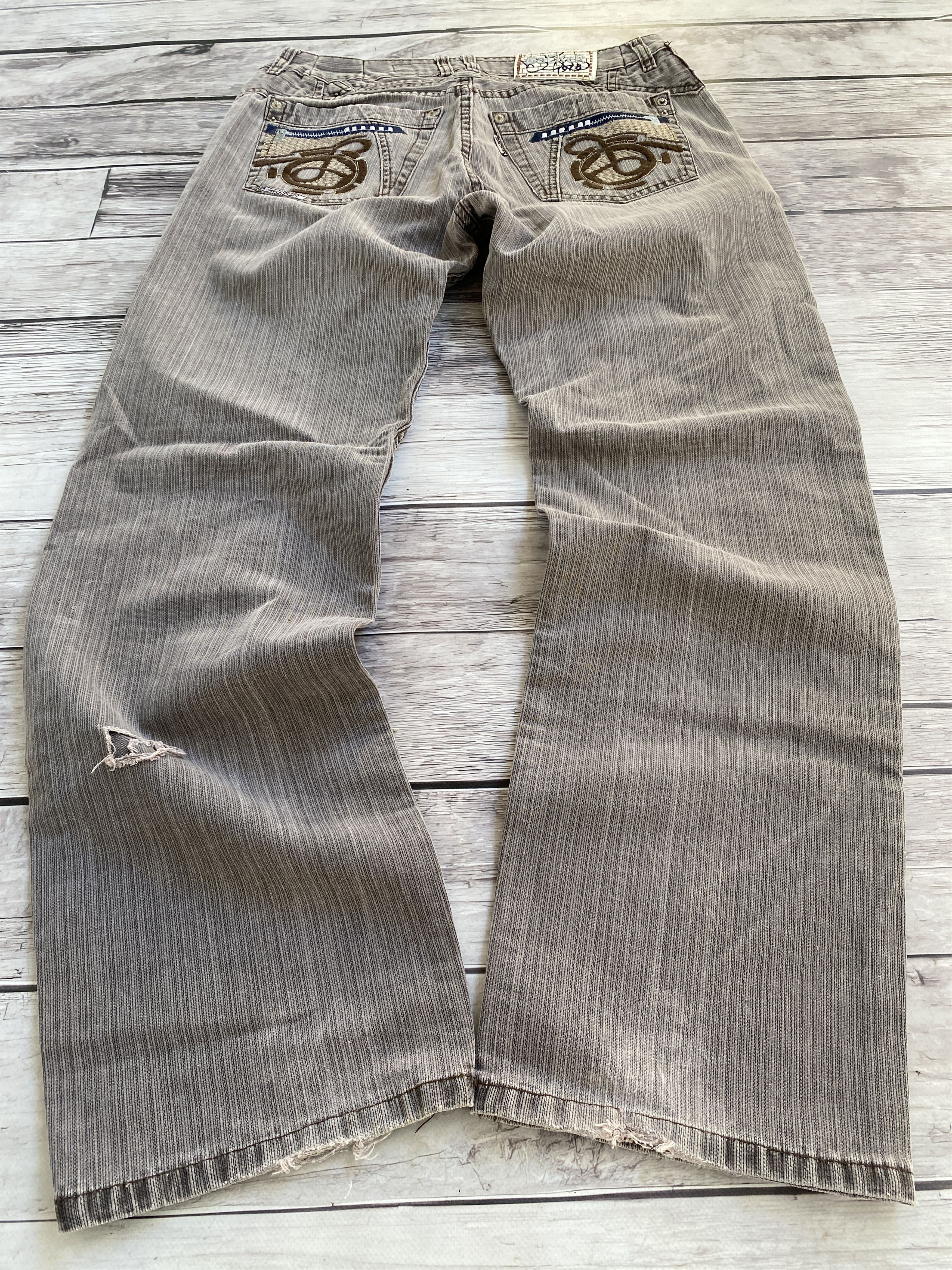 Hysteric Glamour × Japanese Brand 💥 HYSTERIC GLAMOUR BALENCIAGA STYLE JAPANESE JEANS Size US 32 / EU 48 - 1 Thumbnail