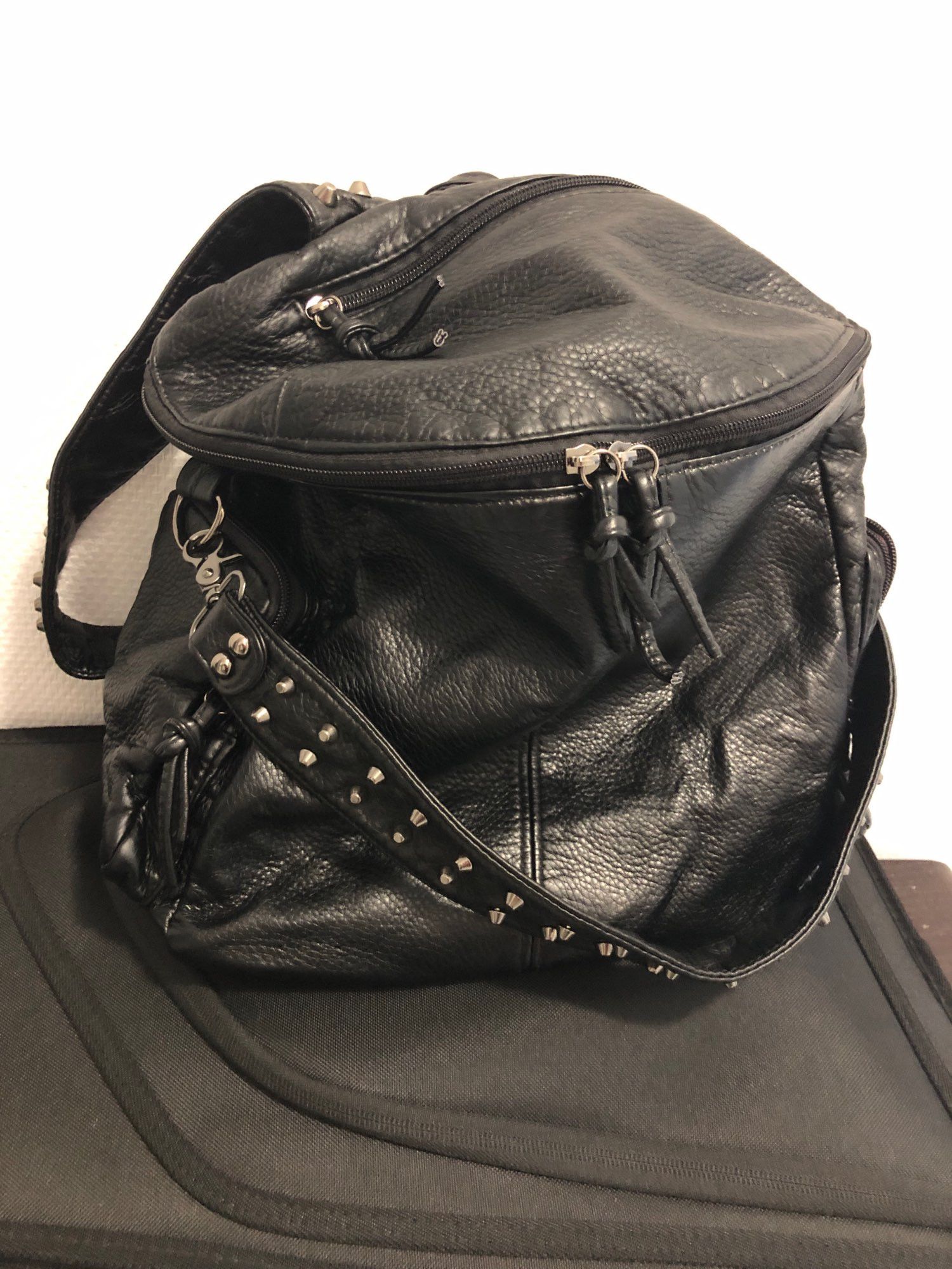 Japanese Brand Soft Leather Lappy Backpack Size ONE SIZE - 6 Thumbnail