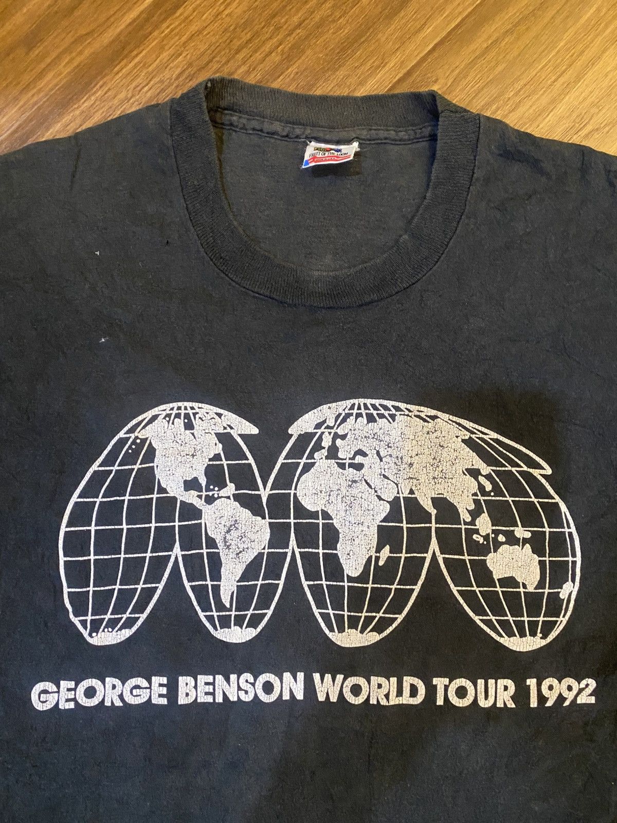 Band Tees 1992 GEORGE BENSON World Tour Tee Size US XL / EU 56 / 4 - 4 Thumbnail