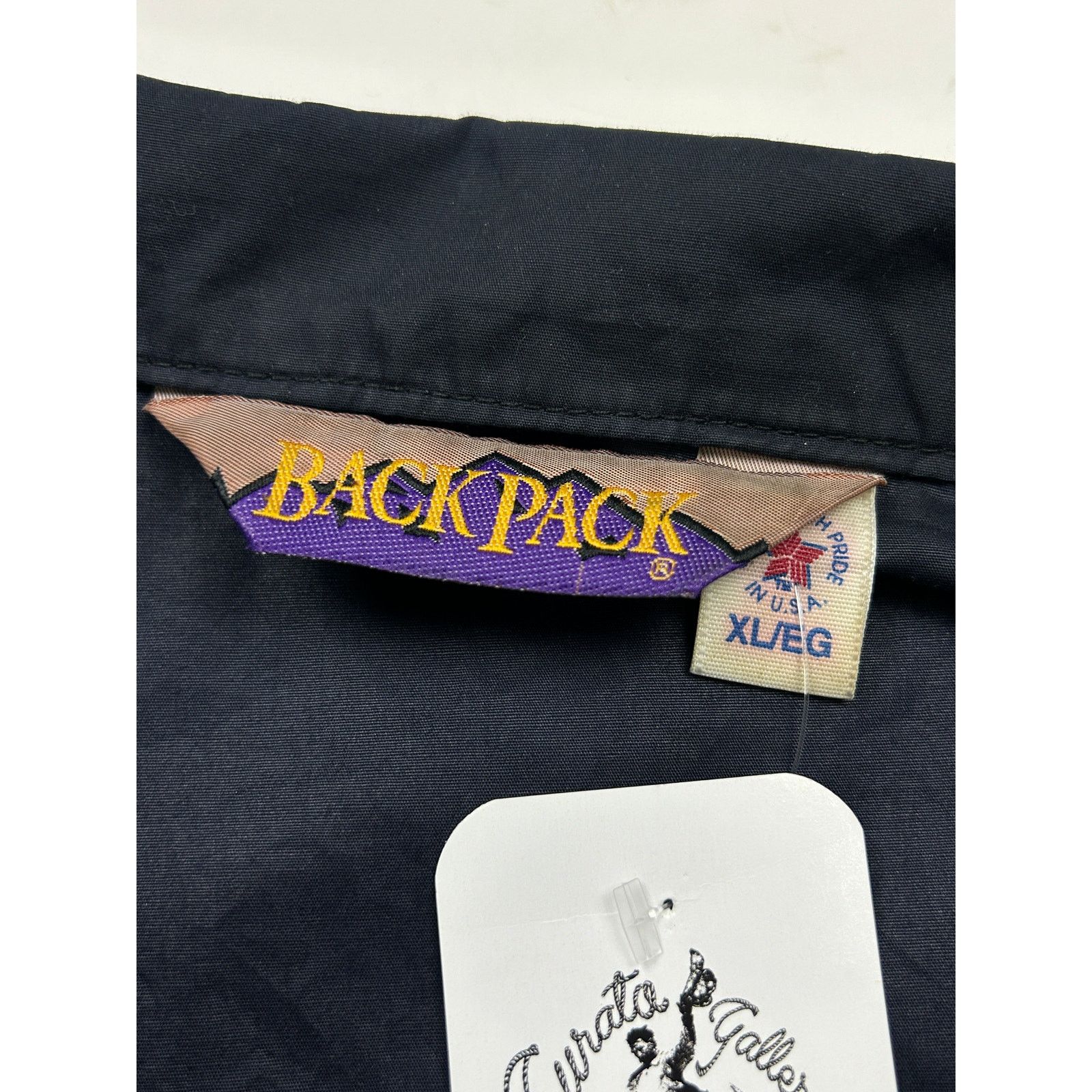 Vintage Vintage 90s Back Pack Light Harrington Style Cropped XL Size US XL / EU 56 / 4 - 3 Thumbnail