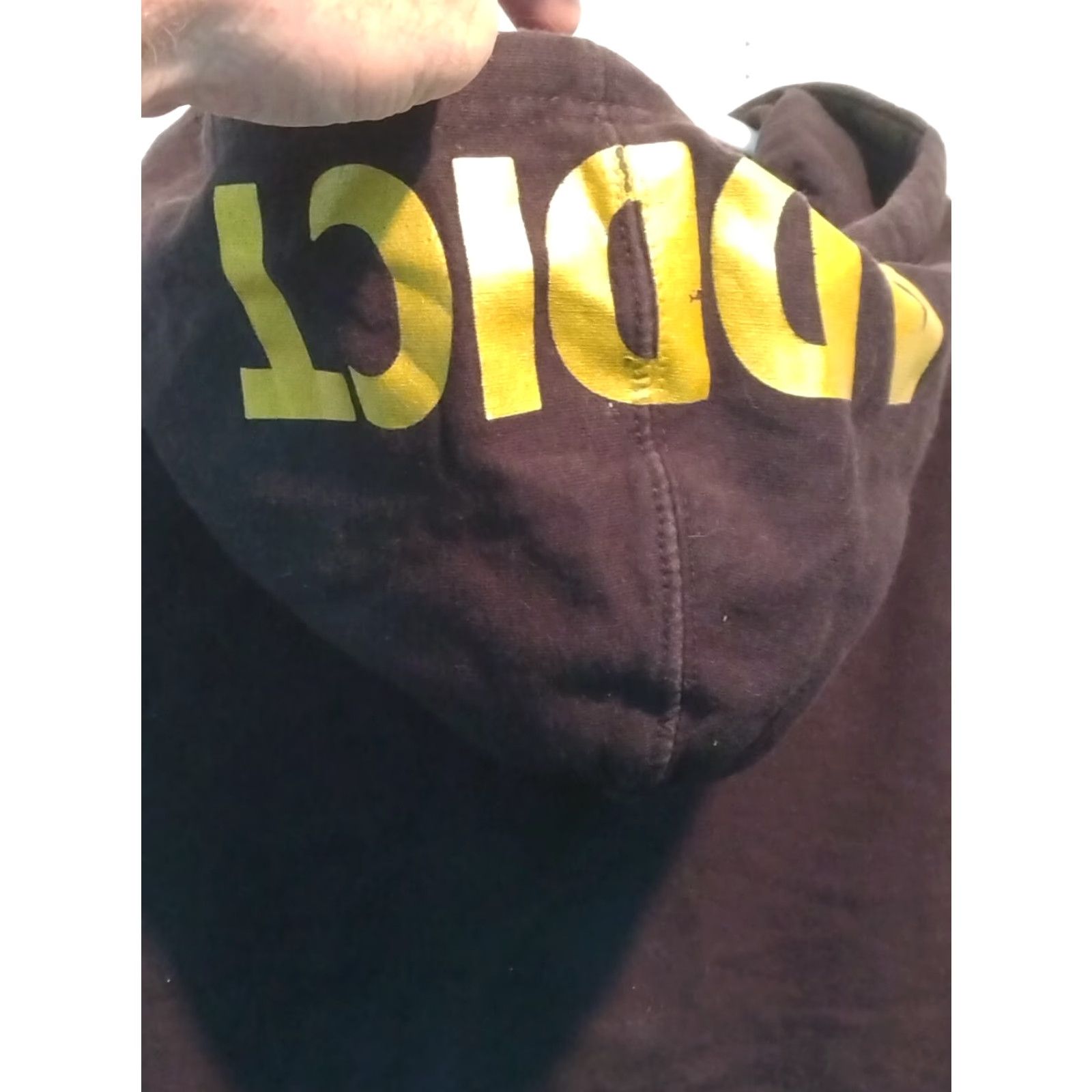 Brandblack Ink Addict Black Hoodie Medium 38" Chest Womens Tattoo Graphic Print Pullover Knit 100% Cotton Activewear Size XS / US 0-2 / IT 36-38 - 3 Thumbnail