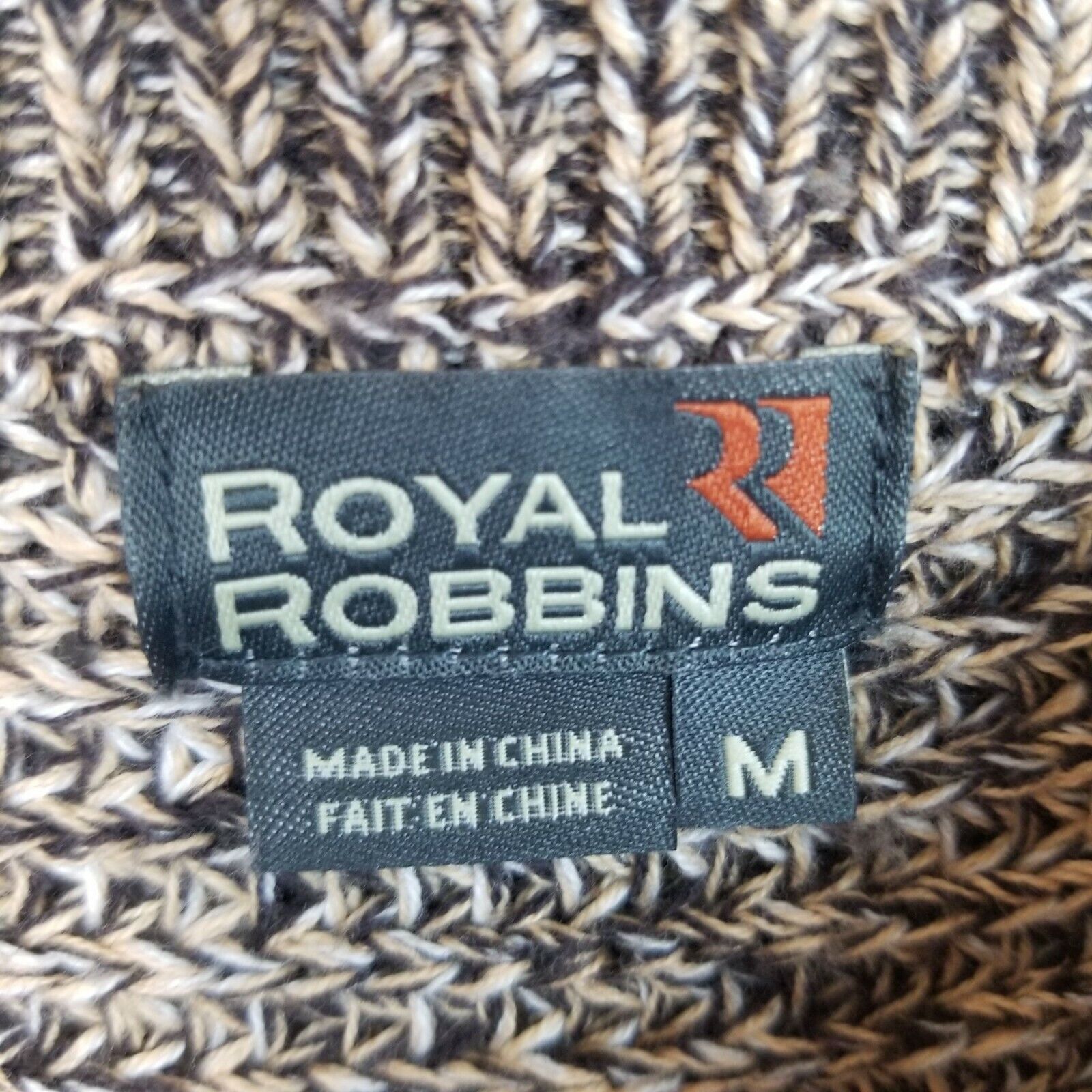 Royal Robbins Royal Robbins Womens Speckled Knit Cotton Sweater M Gorpcore Size M / US 6-8 / IT 42-44 - 5 Thumbnail