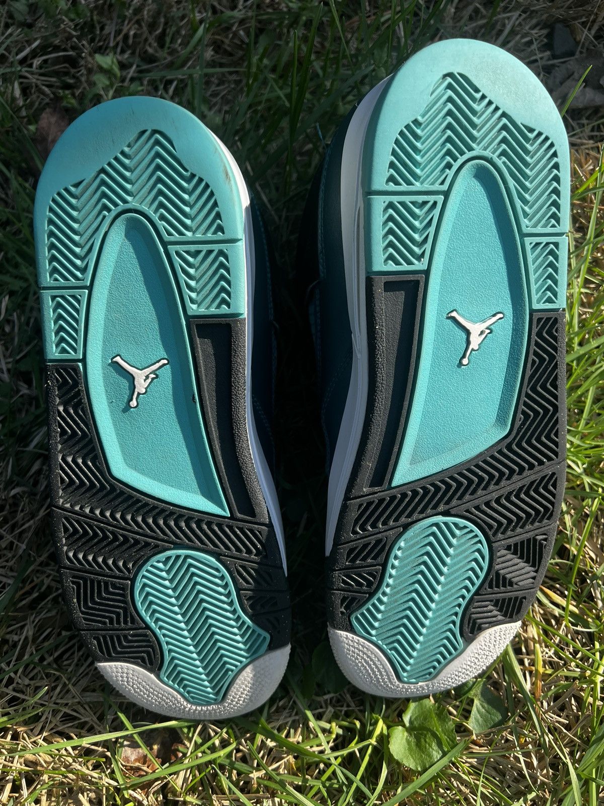 Jordan Brand CLEAN Air Jordan 4 Retro Teal 2015 Size 6.5 Mens shoes Size US 6.5 / EU 39-40 - 12 Thumbnail