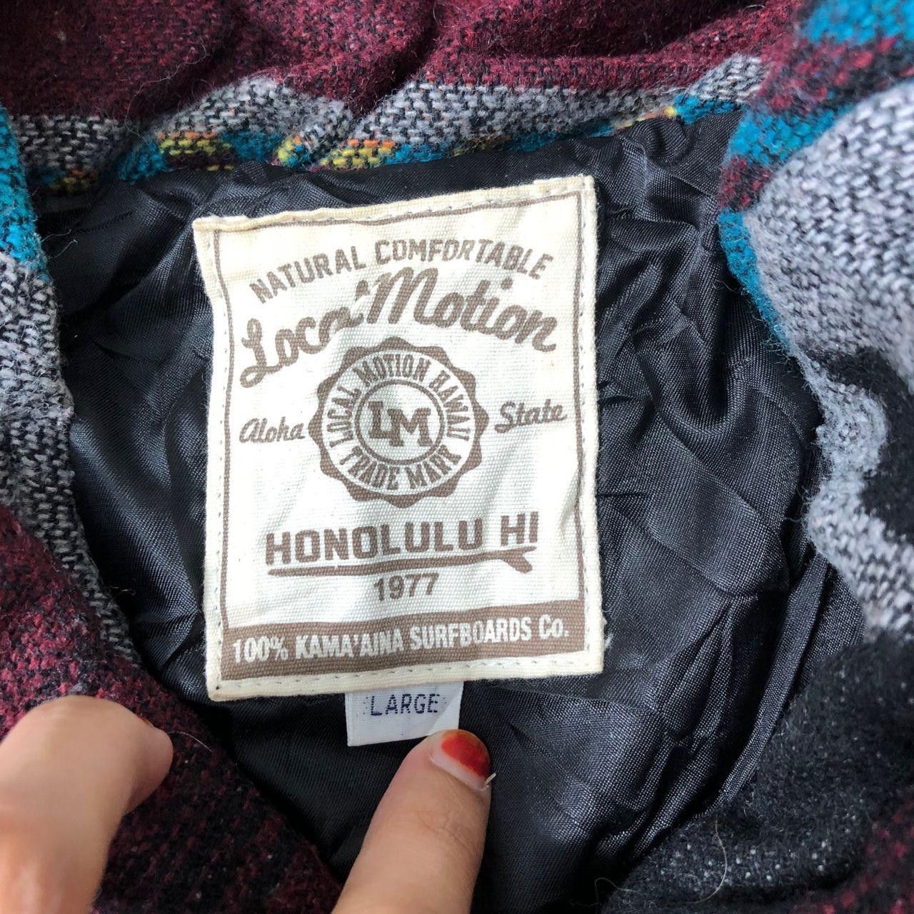 Other LOCAL MOTION HONOLULU Navajo Aztec Jacket Trench Coat Parka Size L / US 10 / IT 46 - 4 Thumbnail