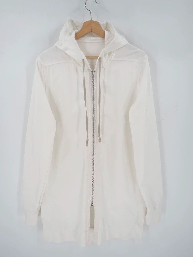 Rick Owens Rick OwensSS16 RO Cream Long Hooded Jacket 2502-Nextarrow Size US S / EU 44-46 / 1 - 1 Thumbnail