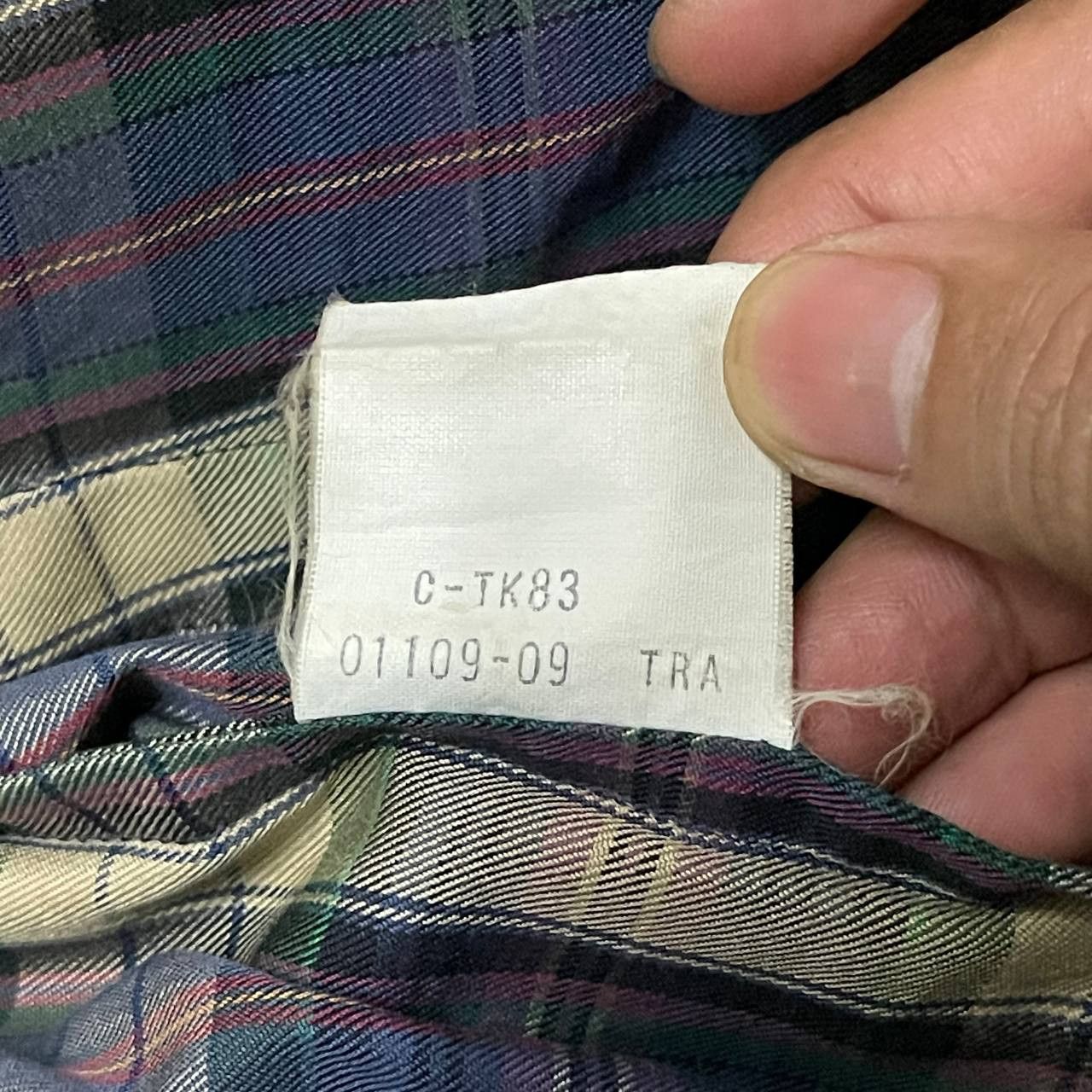 Burberry Vintage 90's Burberry Checkered Gold Button Jacket Size US M / EU 48-50 / 2 - 11 Thumbnail