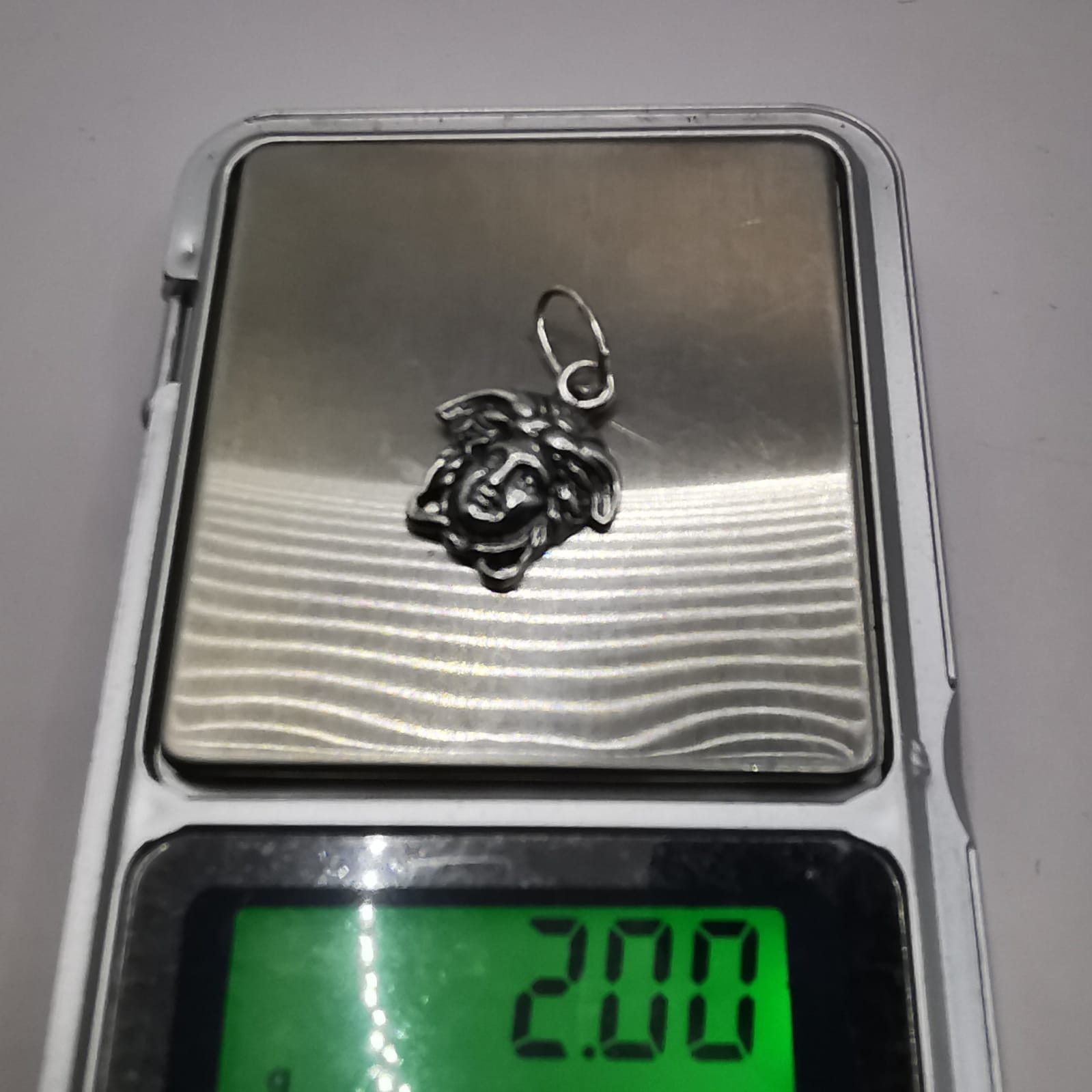 Sterling Silver Vintage Elegant Pendant made of 925 silver 2g Size ONE SIZE - 3 Thumbnail