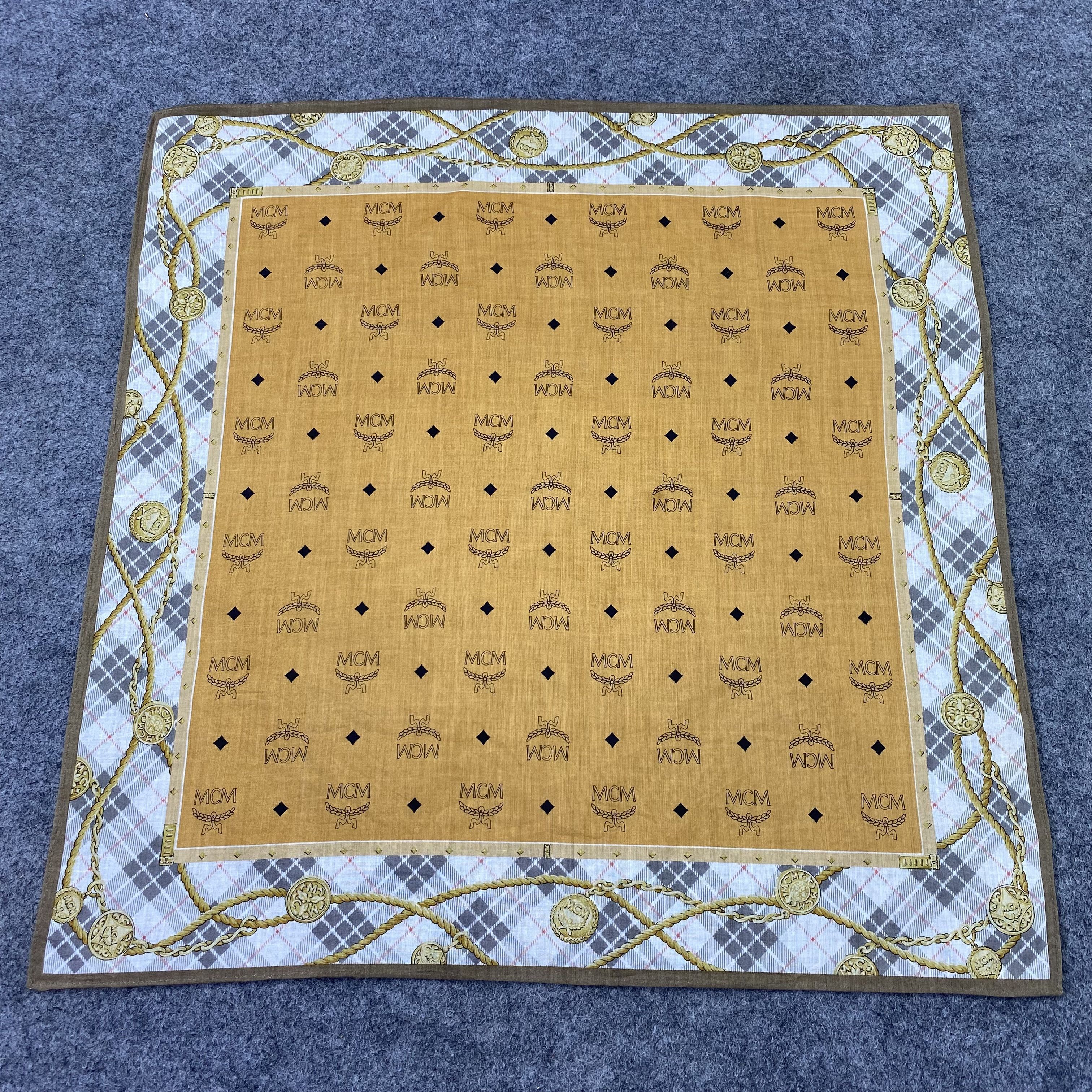 MCM MCM Handkerchief / Bandana / Neckerchief-B1243 Size ONE SIZE - 3 Thumbnail