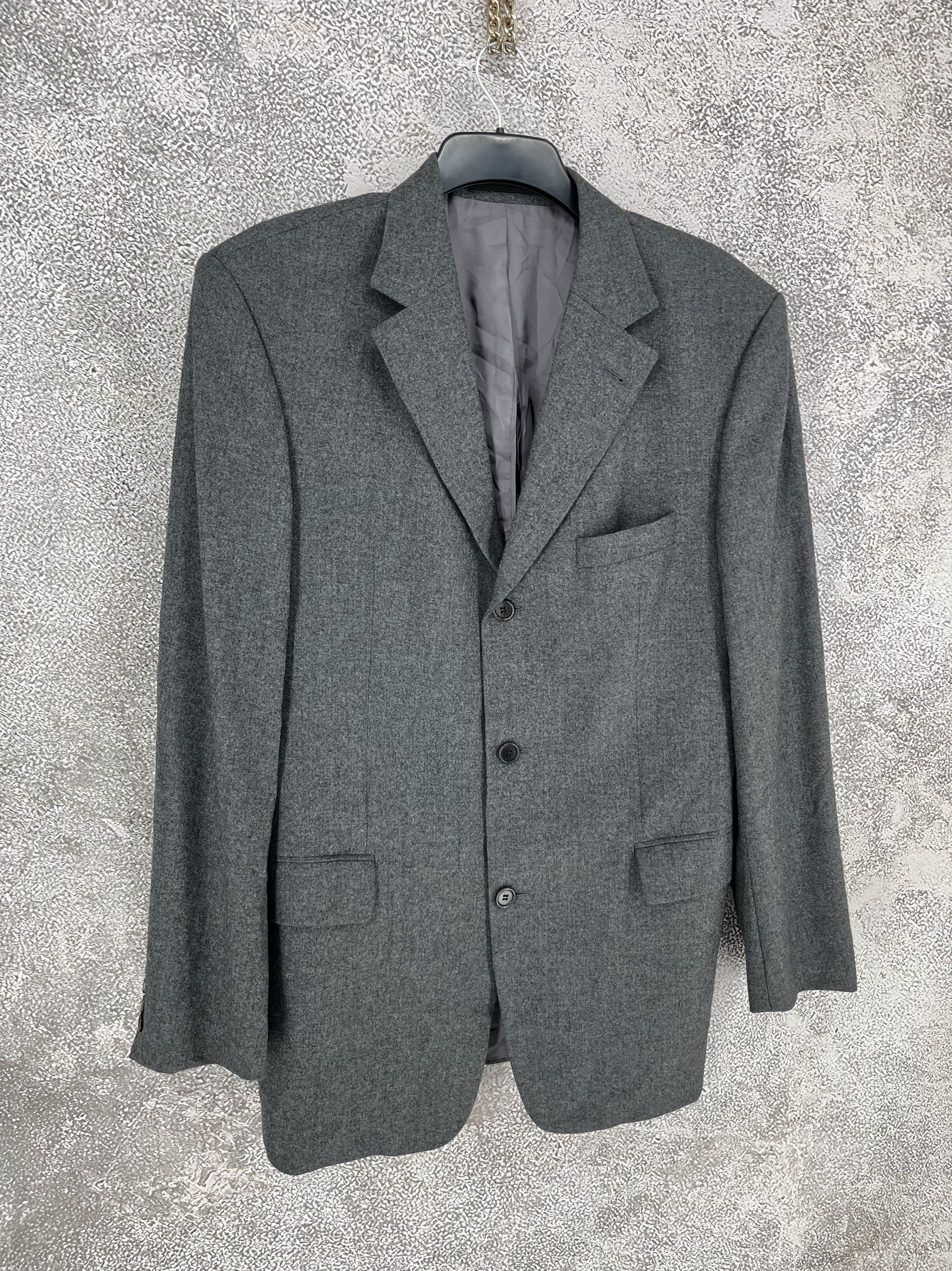 Hugo Boss HUGO BOSS Loro Piana Mens Wool Cashmere Blend Sports Blazer Size 50R - 2 Thumbnail