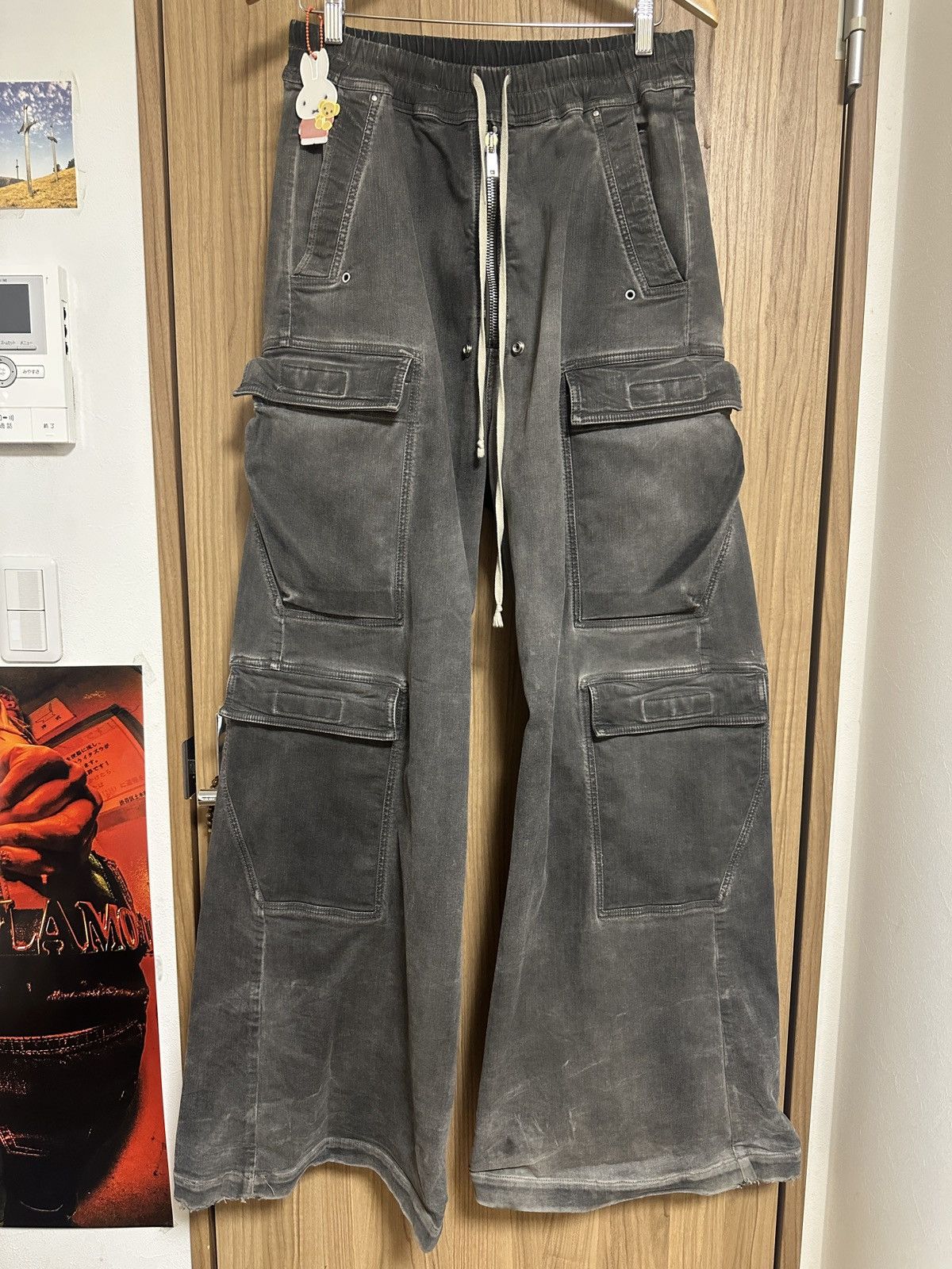 Rick Owens SS23 Edfu Cargo Bela Dark Dust