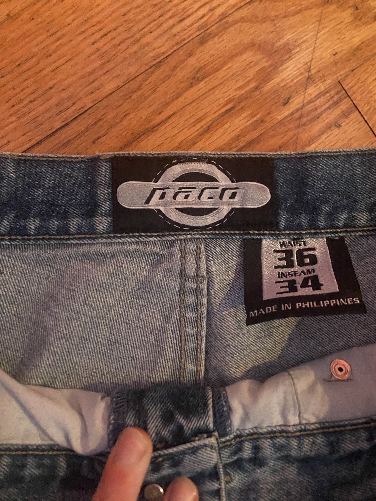 JNCO VERY RARE paco wide leg like jnco jeans size 36 Size US 36 / EU 52 - 3 Thumbnail