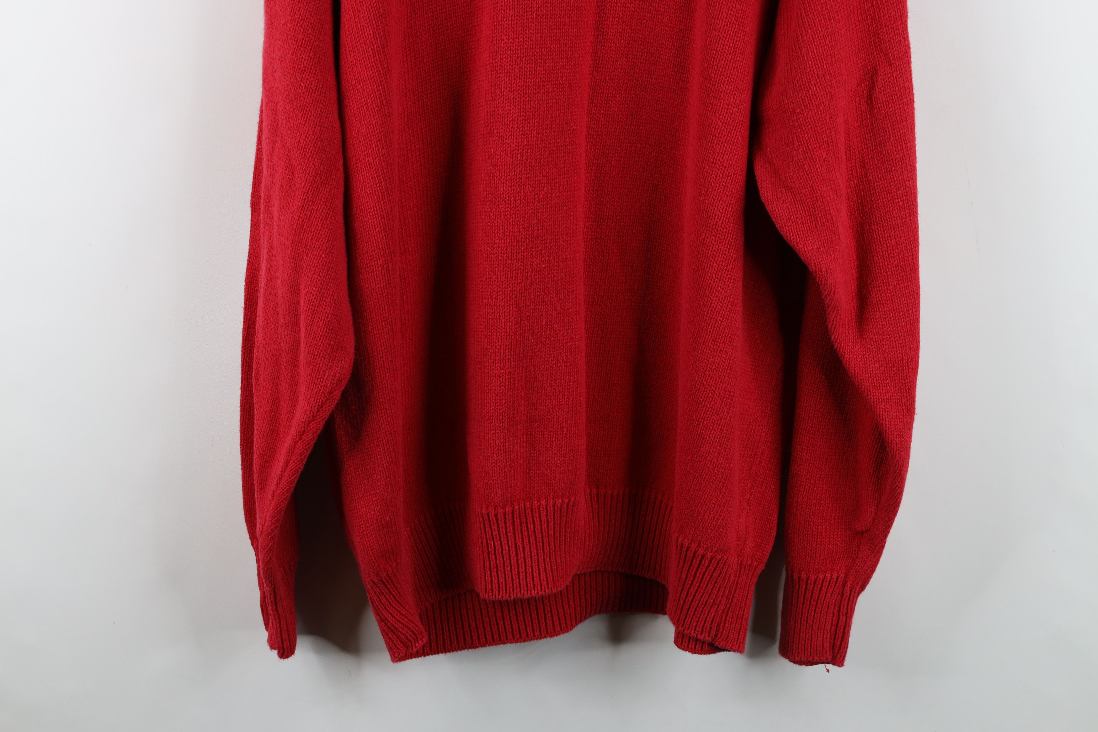 American Eagle Outfitters Vintage 90s American Eagle Outfitters Crewneck Sweater Red Size US XL / EU 56 / 4 - 10 Thumbnail