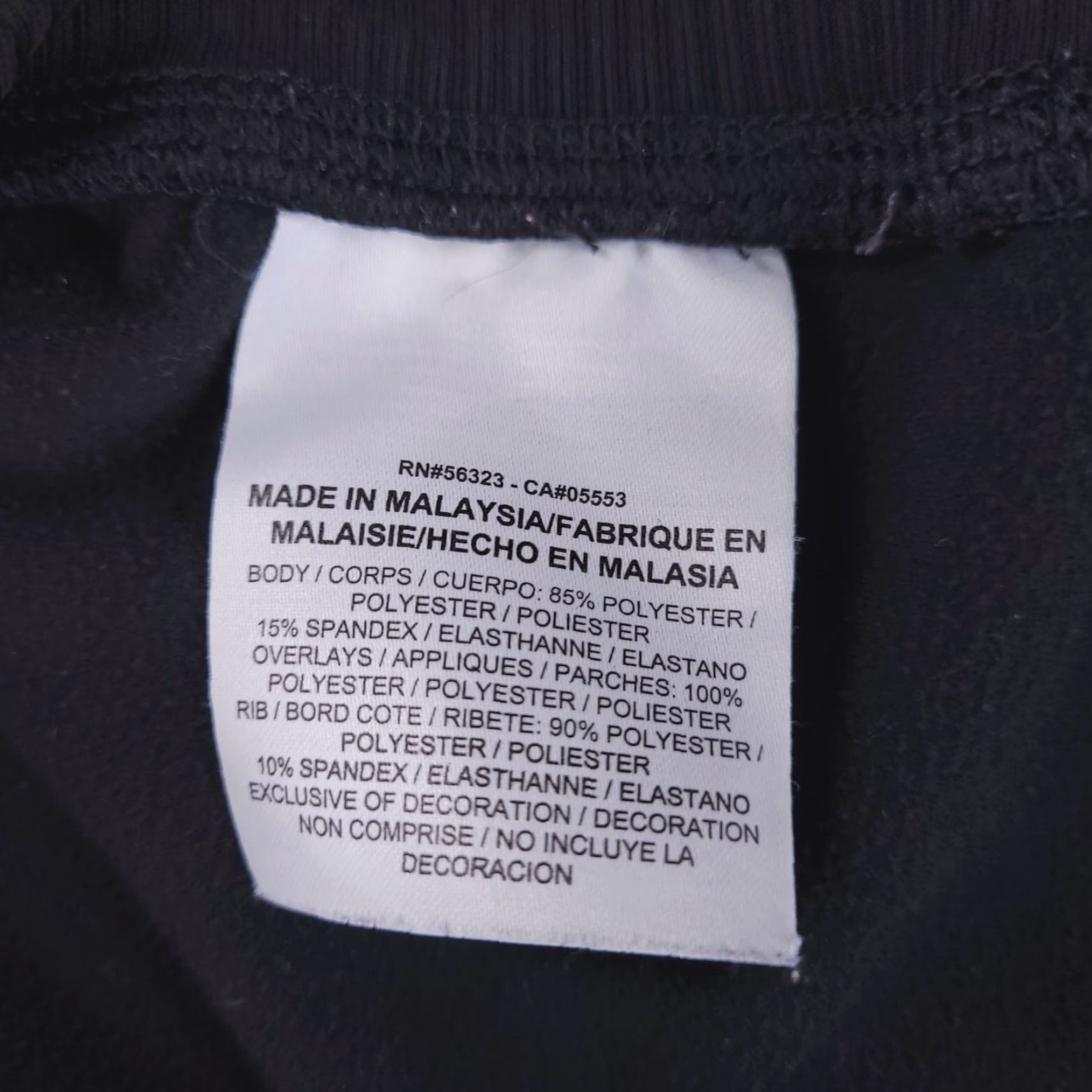 Nike Nike Sweatpants Mens M Crop Dri-FIT Black Sweatpants Size US 31 - 4 Thumbnail