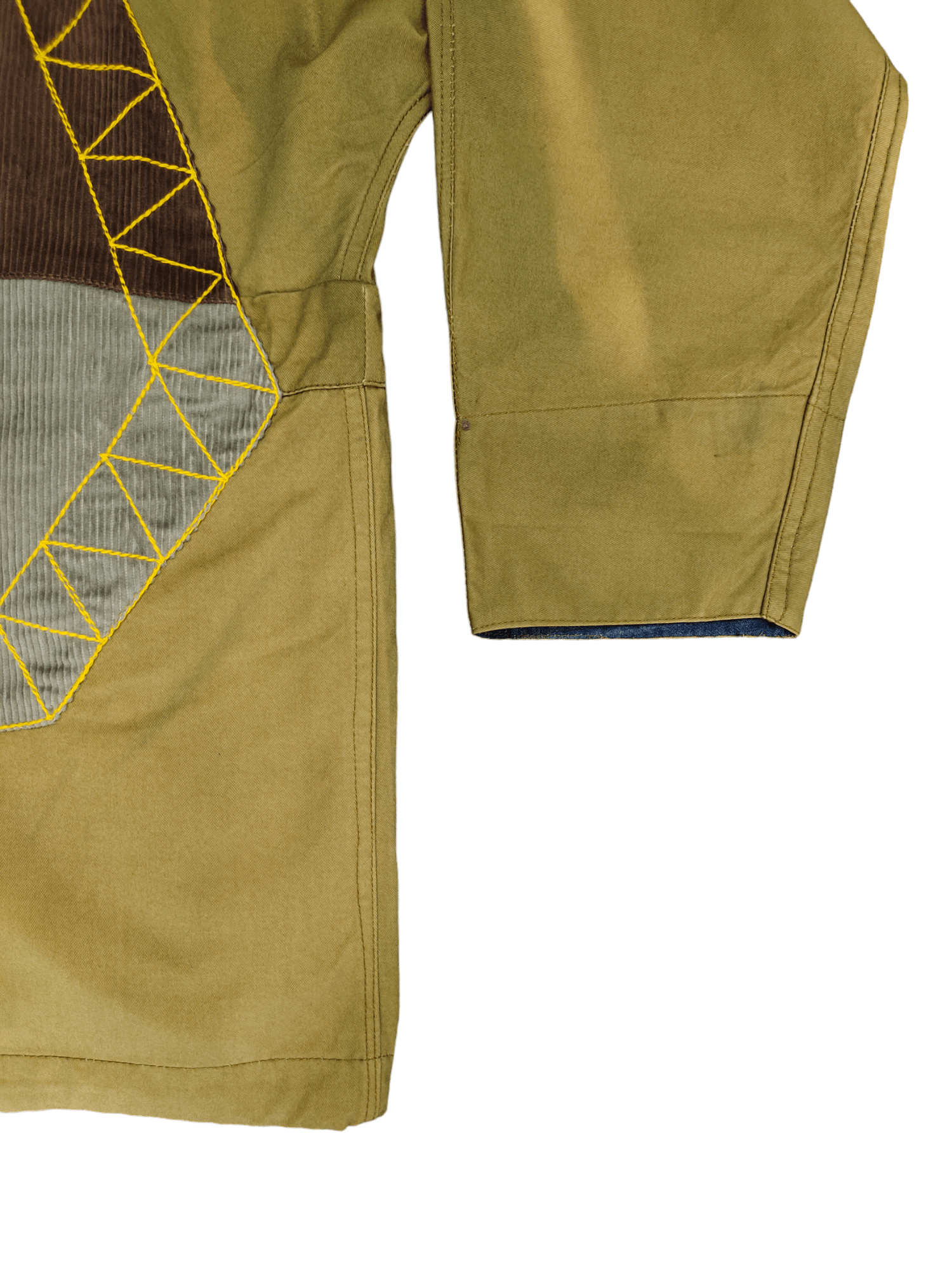 If Six Was Nine Amina Patchwork Boro Distress Color Multi Pocket Jacket Size US XL / EU 56 / 4 - 6 Thumbnail