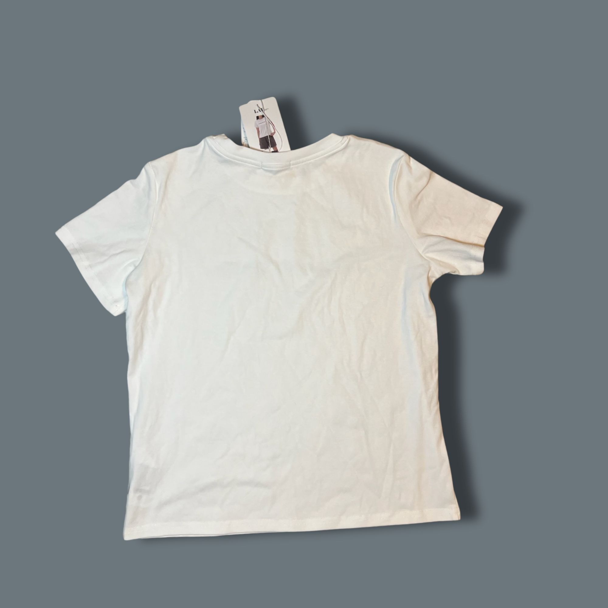 Other LAP Los Angeles Project White Graphic Tee Lamour De Ma Vie S Size S / US 4 / IT 40 - 3 Thumbnail