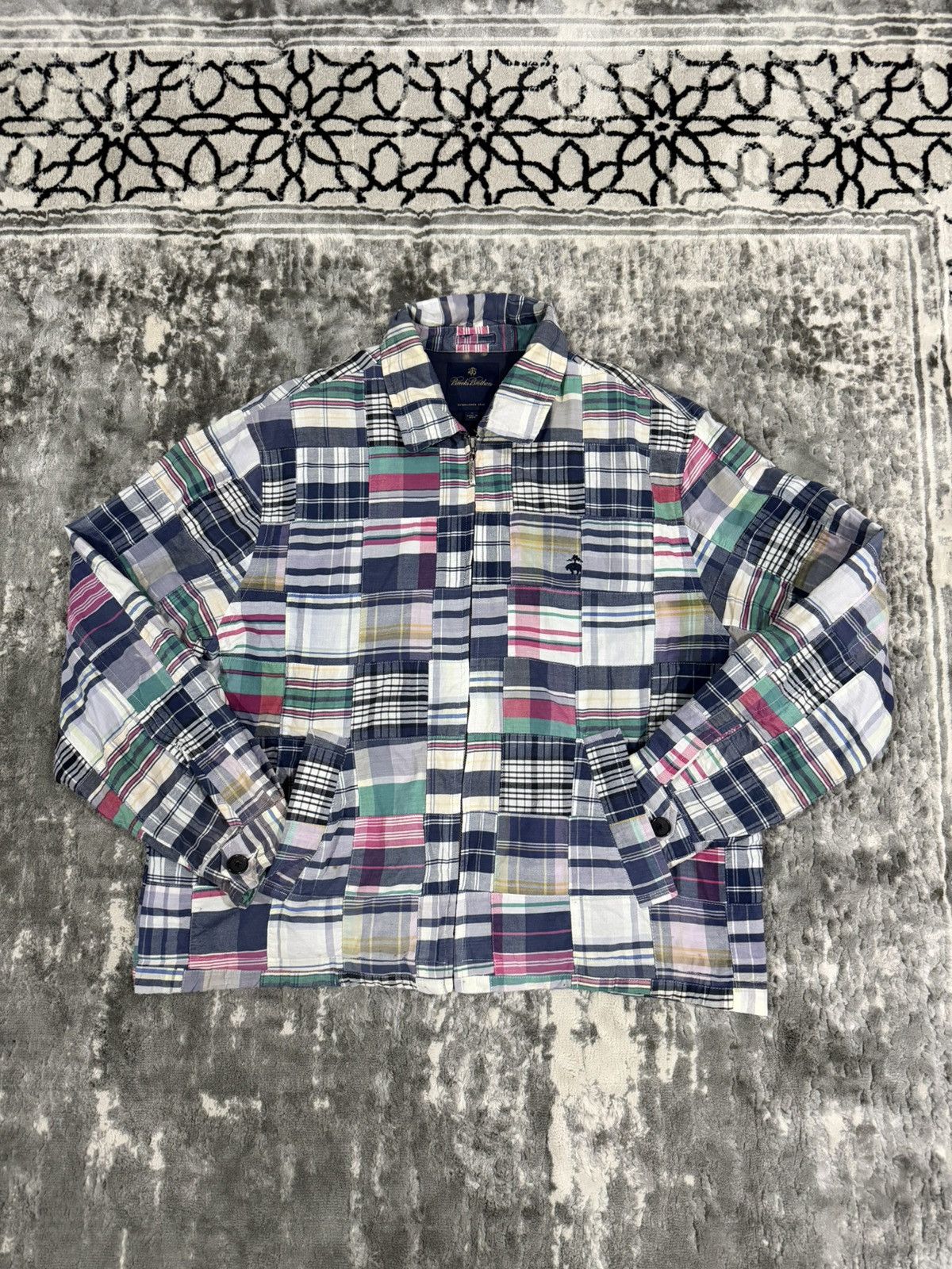 Brooks Brothers Brooks Brothers jackets patchwork Size US M / EU 48-50 / 2 - 1 Thumbnail