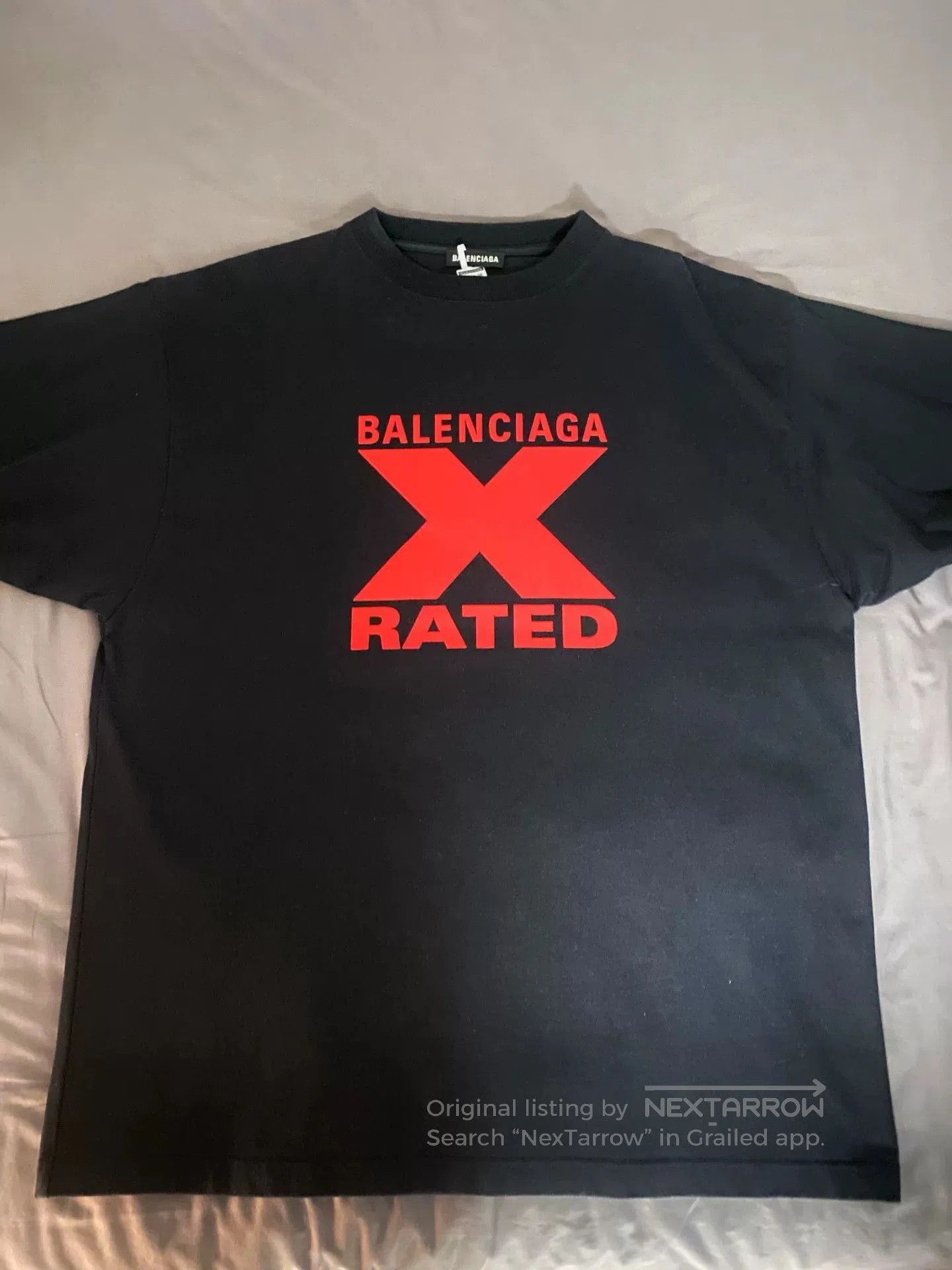 Balenciaga Balenciaga X Rated Crewneck Sweatshirt. Size XXS / US 00 / IT 34 - 1 Thumbnail