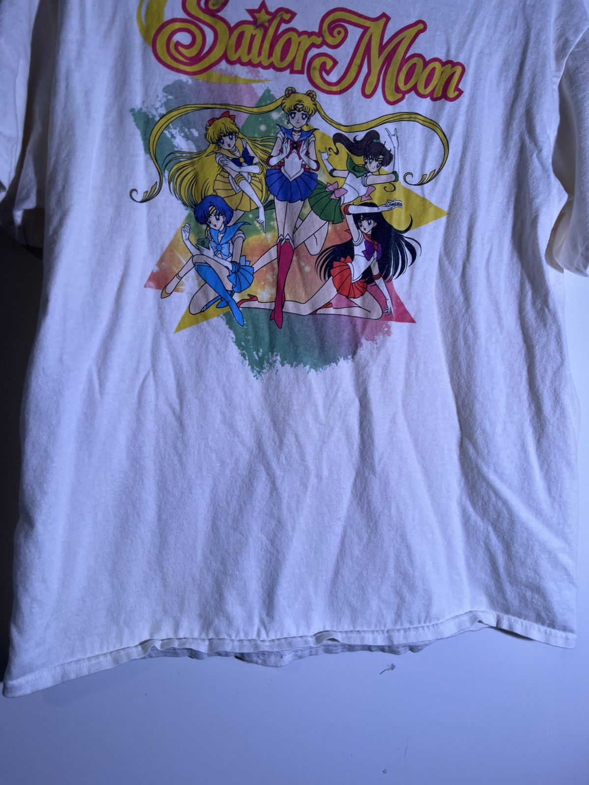 Vintage 2000’s Y2K VTG Sailor Moon Anime Cartoon TV Show Retro Shirt Size US L / EU 52-54 / 3 - 5 Thumbnail