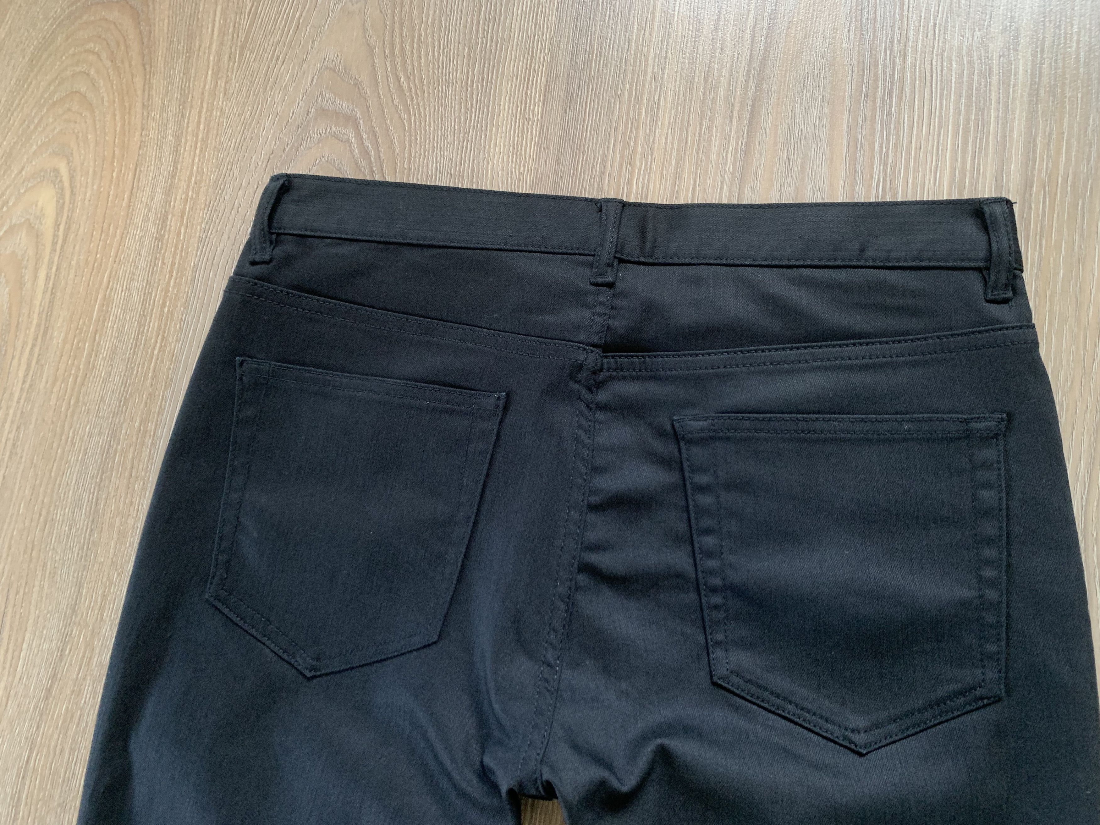 H&M H&M Mens Skinny Fit Black Jeans Size US 30 / EU 46 - 6 Thumbnail