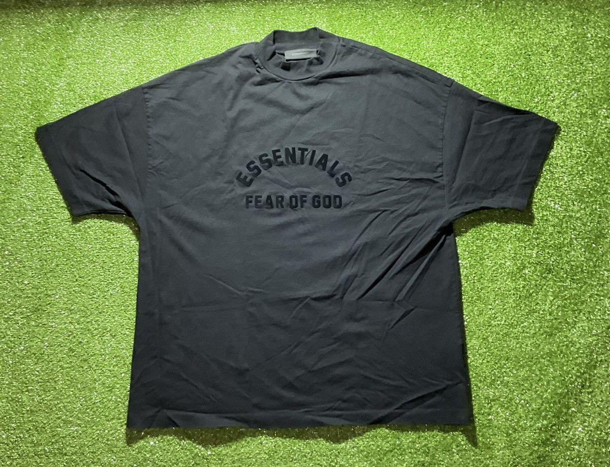 FEAR OF GOD::Tシャツ:M[RESALE] Fear of God FG Tee 'Vintage Black' FG50-025CTJ-010