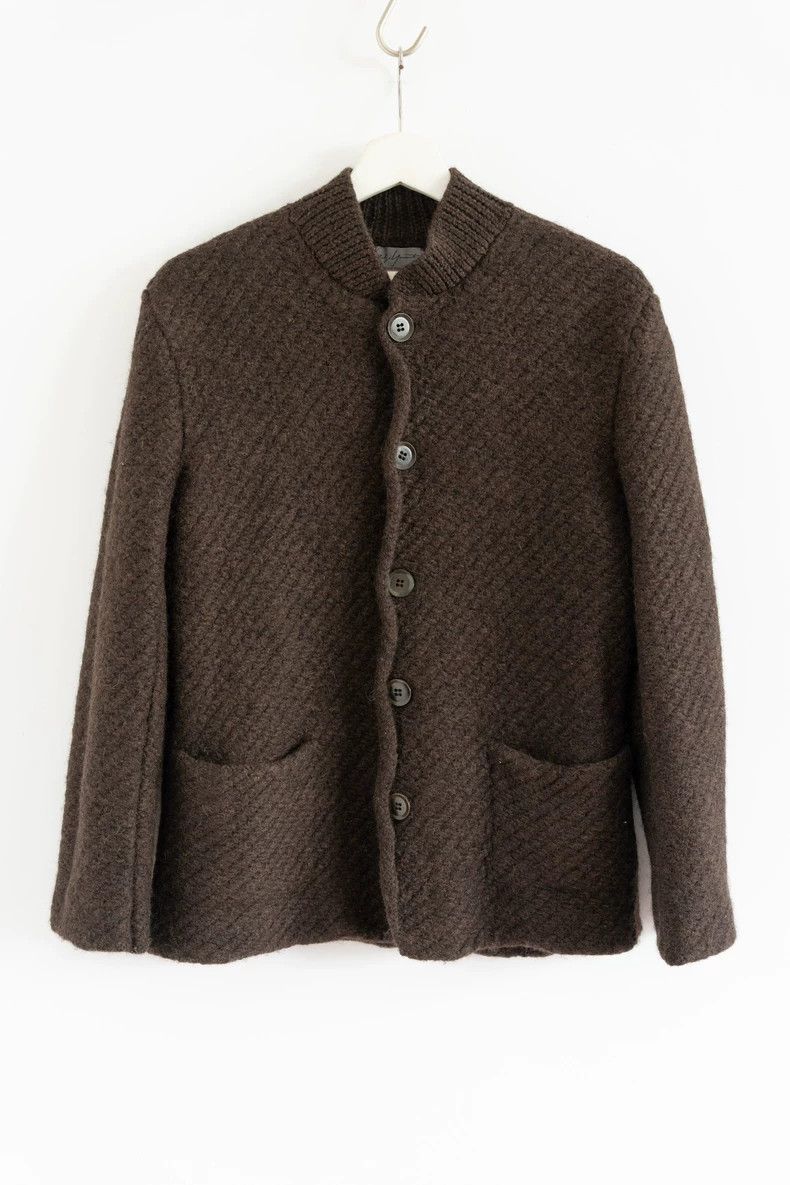 Yohji Yamamoto Yohji Yamamoto 01 Faw Mafia Rolled Sweater Jacket 2506-Next Size US L / EU 52-54 / 3 - 1 Thumbnail