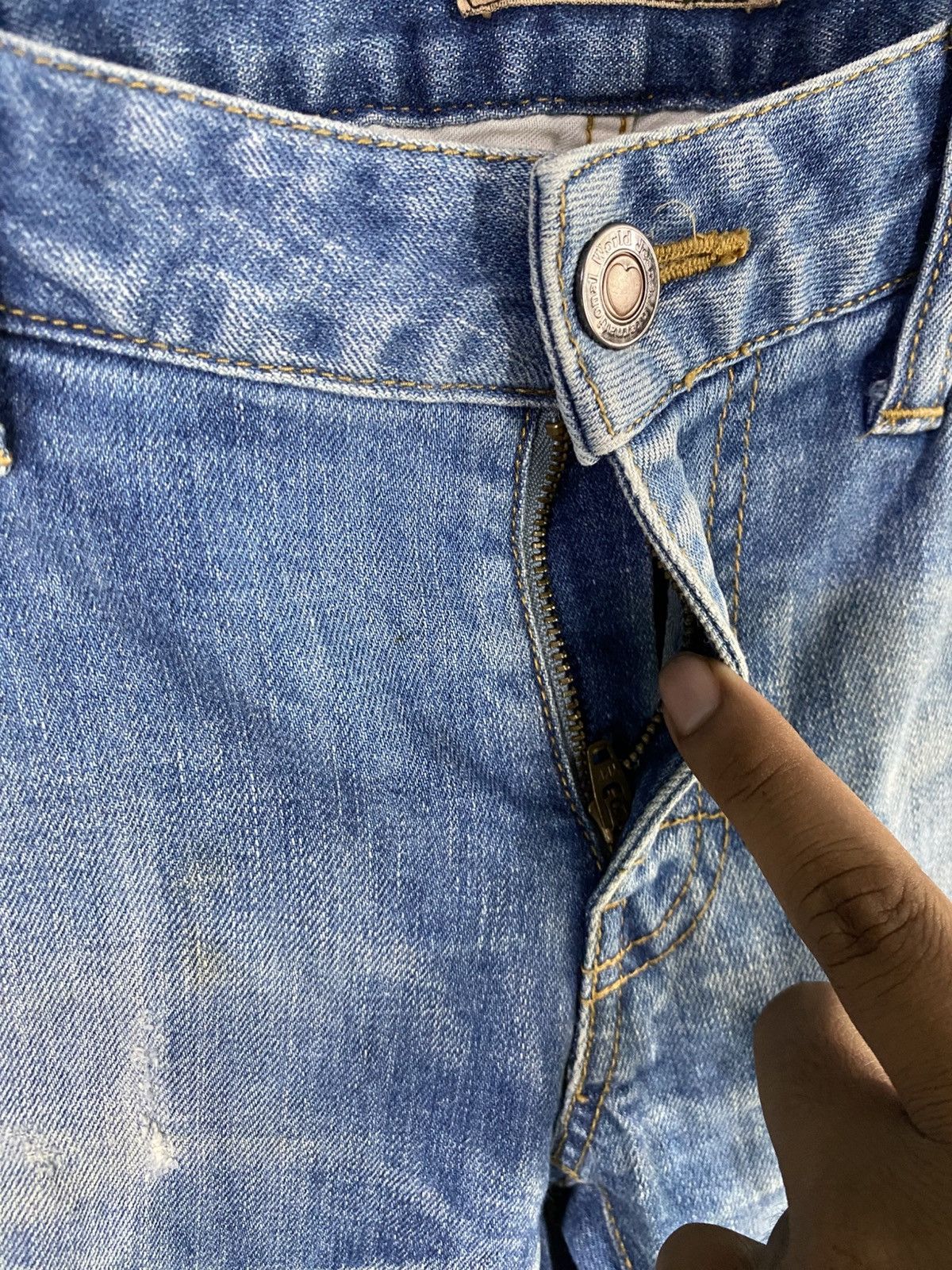 Tornado Mart Vintage tornado mart japan distressed denim Size US 31 - 9 Thumbnail