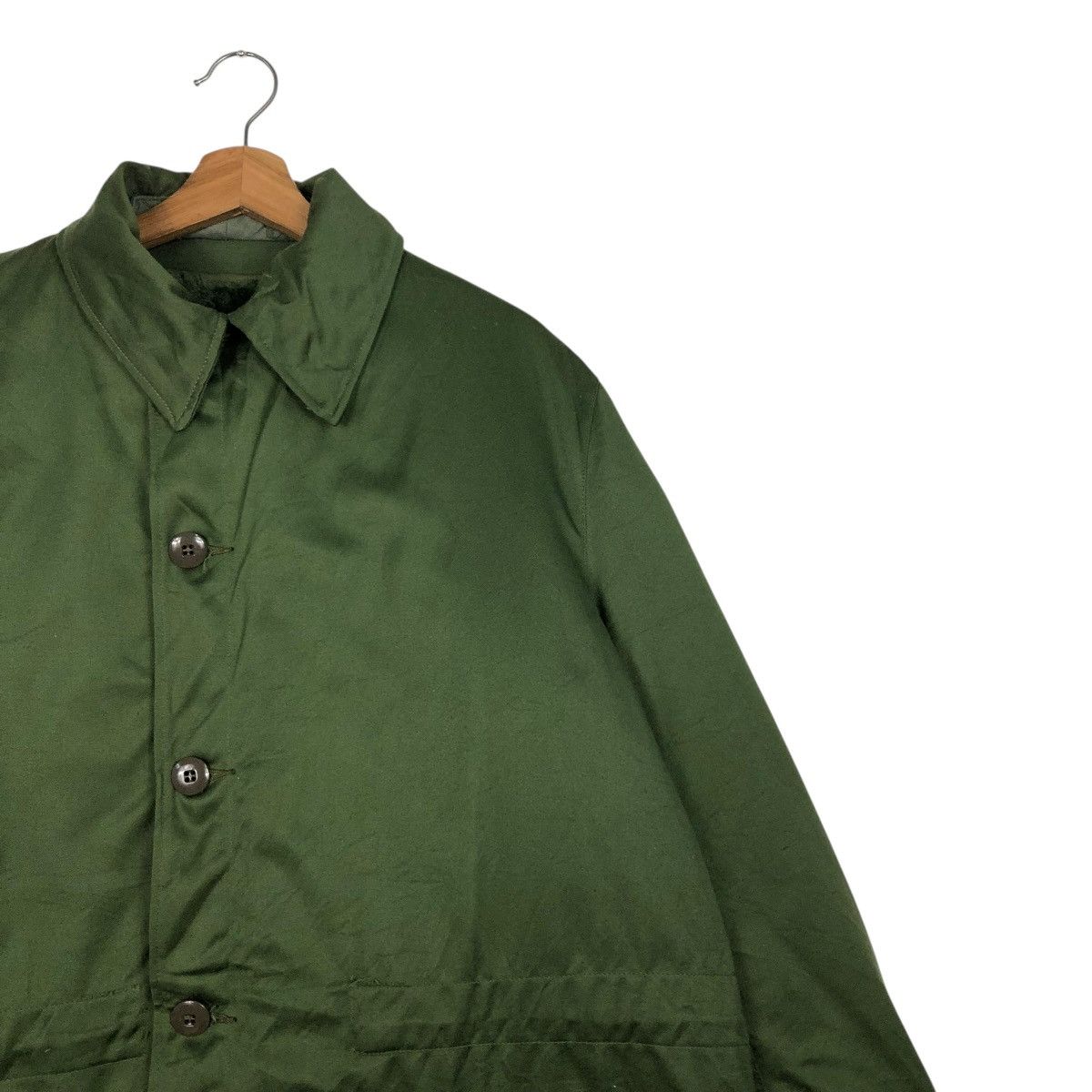Vintage 🔥VINTAGE PARKA JACKET MILITARY BLANKET C46 WWII Size US M / EU 48-50 / 2 - 8 Thumbnail