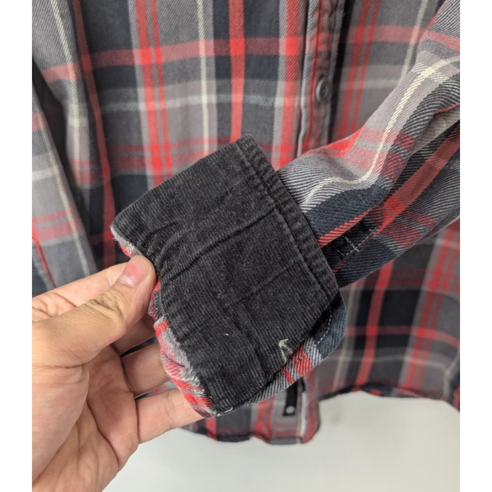 Element VINTAGE Element Flannel Shirt Men’s Medium Red Black Plaid Long Sleeve Button Skater Size US M / EU 48-50 / 2 - 5 Thumbnail