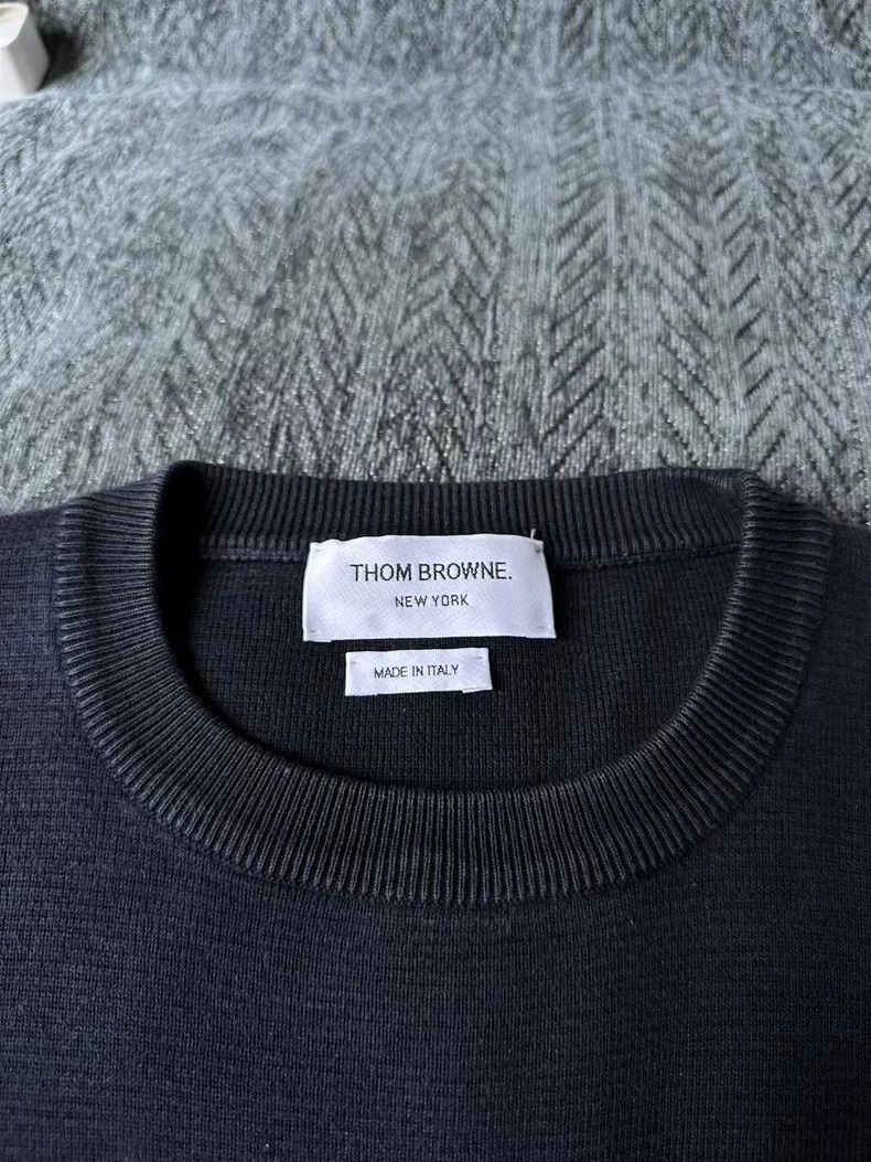 Thom Browne Thom Browne woollen sweater Size US L / EU 52-54 / 3 - 3 Thumbnail
