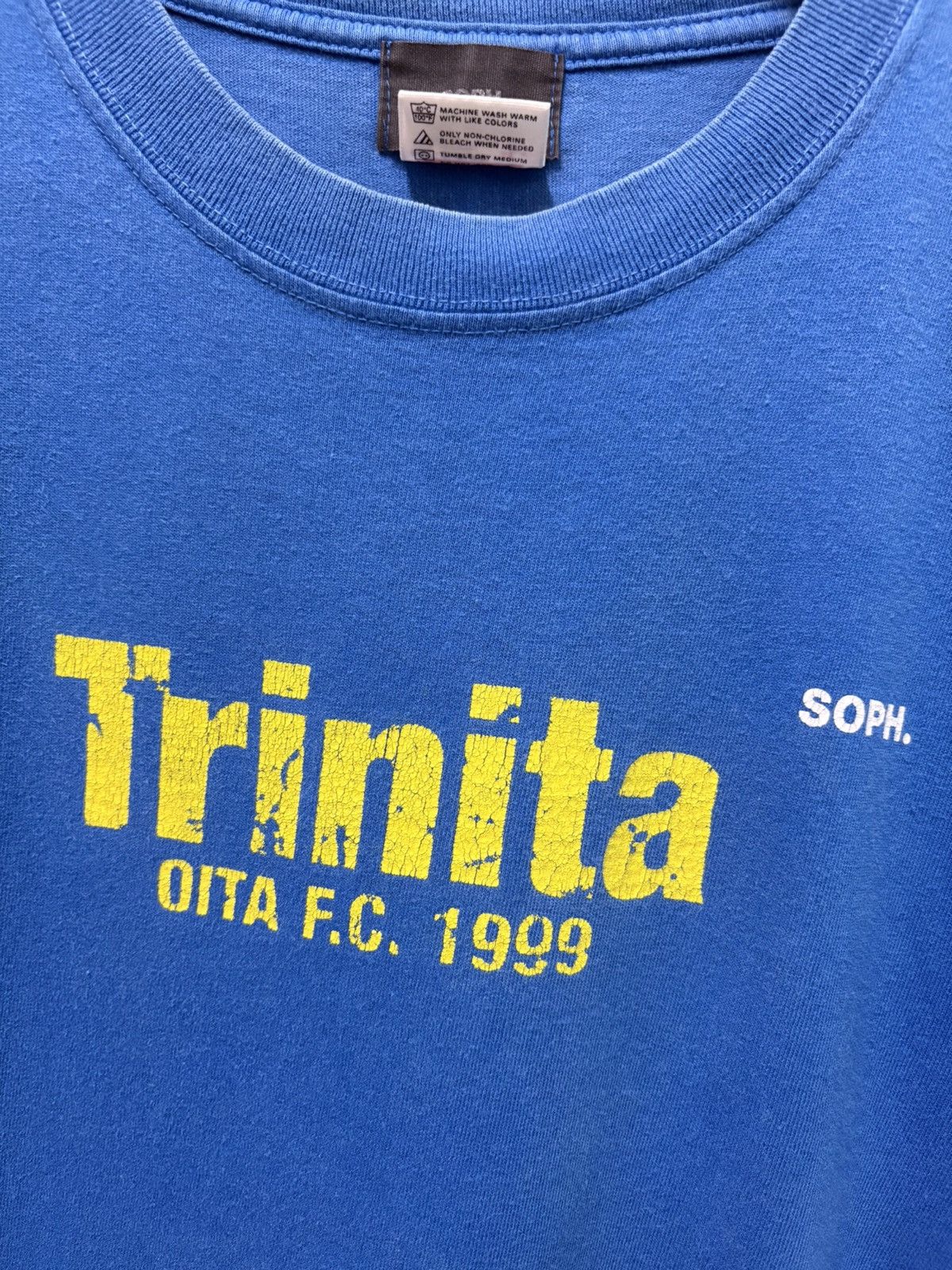 Sophnet. Vintage 90's SOPH. - Trinita Oita FC 1999 T-Shirt Size US M / EU 48-50 / 2 - 5 Thumbnail