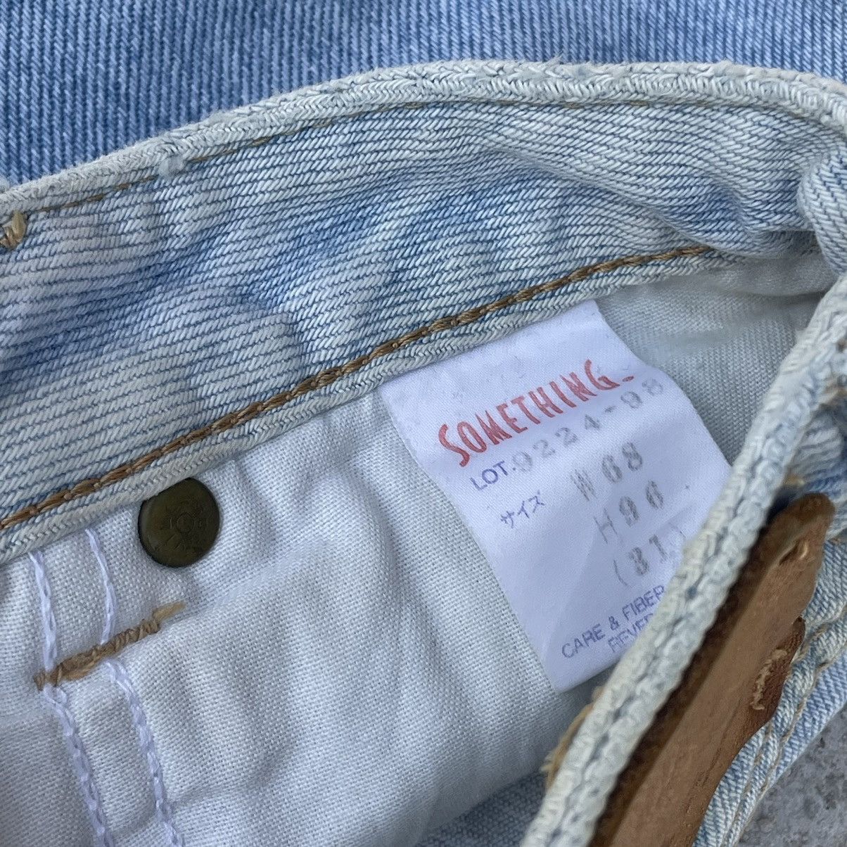 Edwin × Vintage “EDWIN” (VERY RARE) SOMETHING BY EDWIN DENIM Size 26" / US 2 / IT 38 - 4 Thumbnail