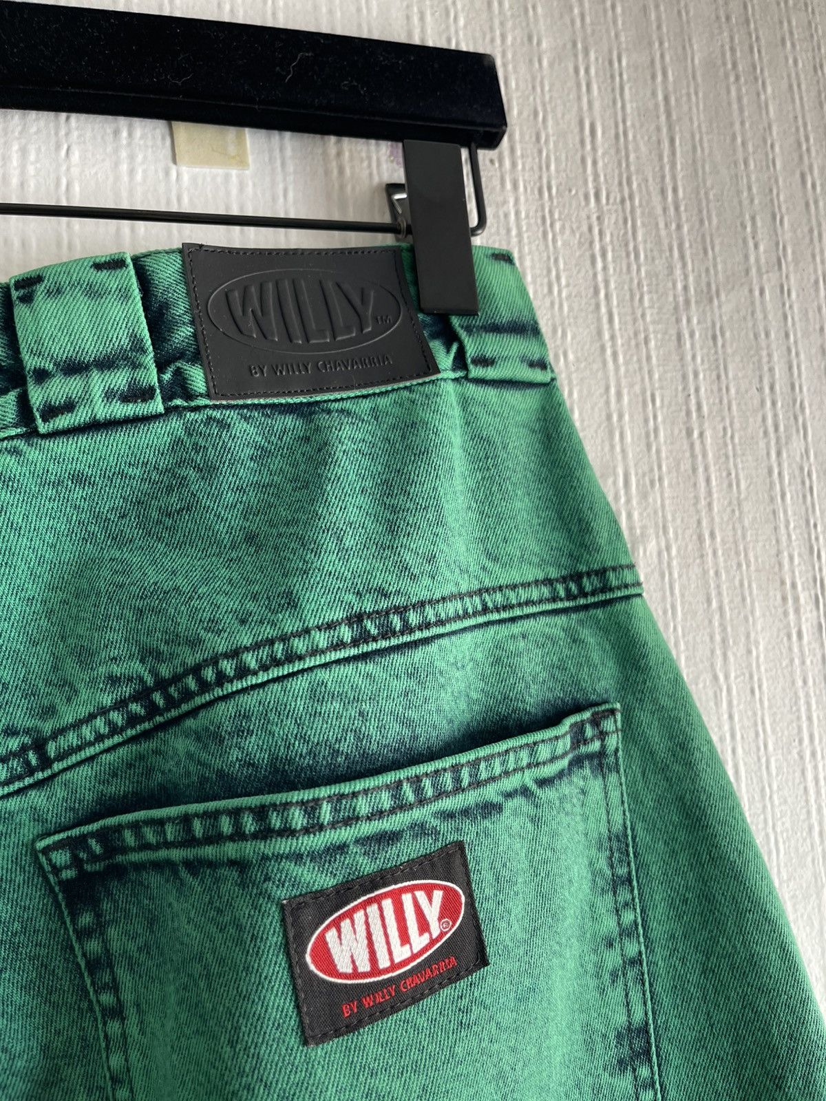 Willy Chavarria WILLY CHAVARRIA DOWNTOWN OVER GREEN DENIM SET Size US M / EU 48-50 / 2 - 11 Thumbnail