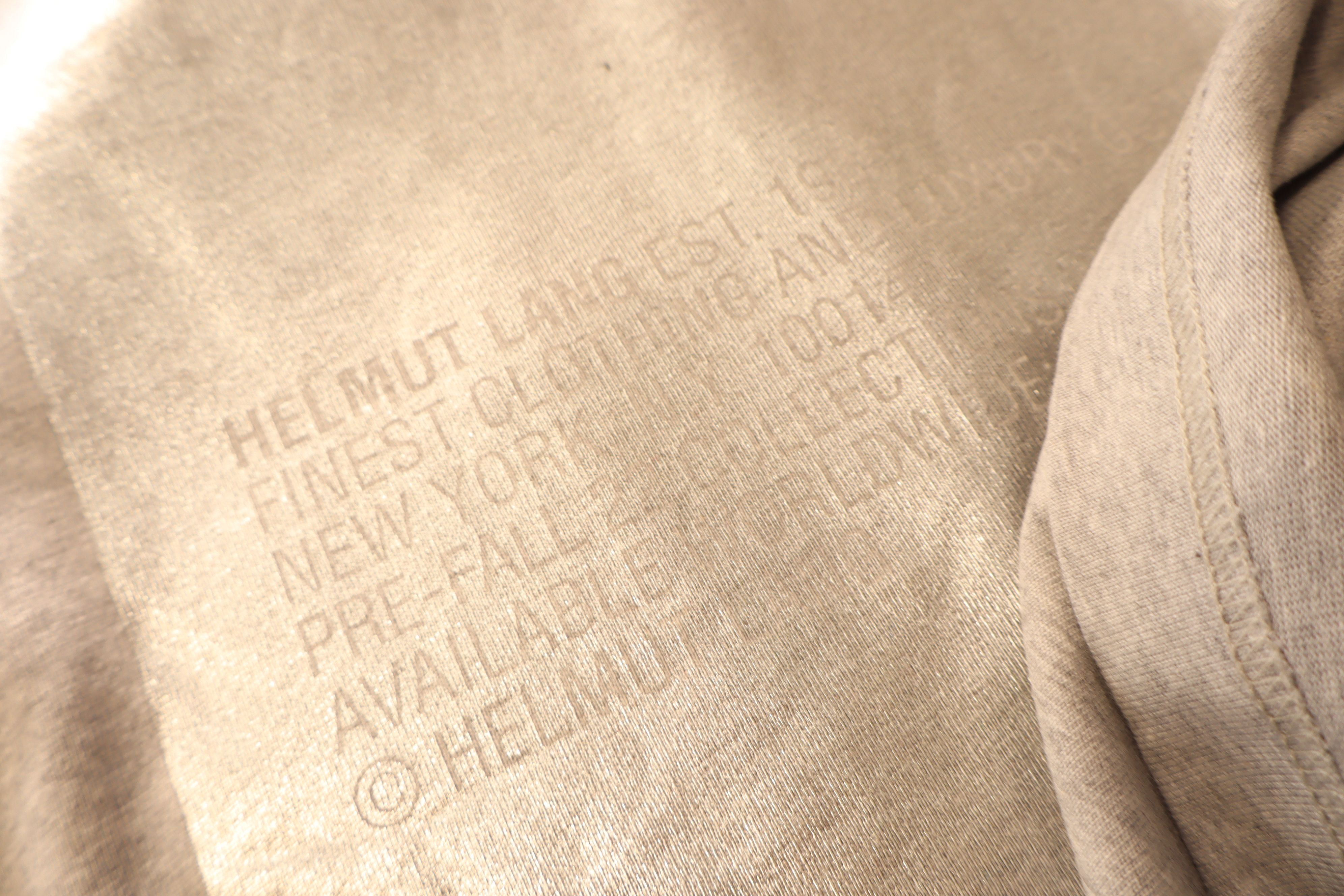 Helmut Lang Logo print t-shirt Size US S / EU 44-46 / 1 - 10 Thumbnail
