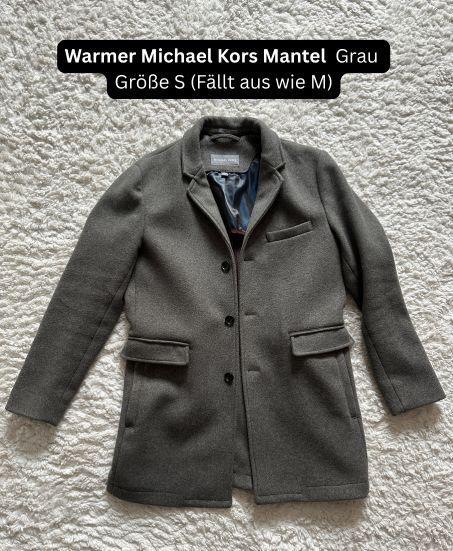 Michael Kors Michael Kors Mantel Grau - Gr. S (M) Size US M / EU 48-50 / 2 - 1 Thumbnail