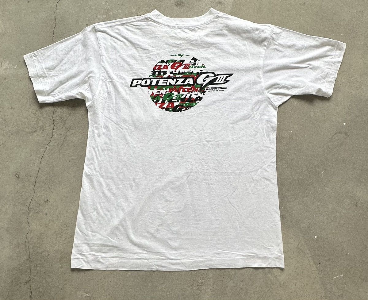 Other VINTAGE POTENZA FORMULA 1 RACING GIII BRIDGESTONE TEE Size US M / EU 48-50 / 2 - 1 Thumbnail
