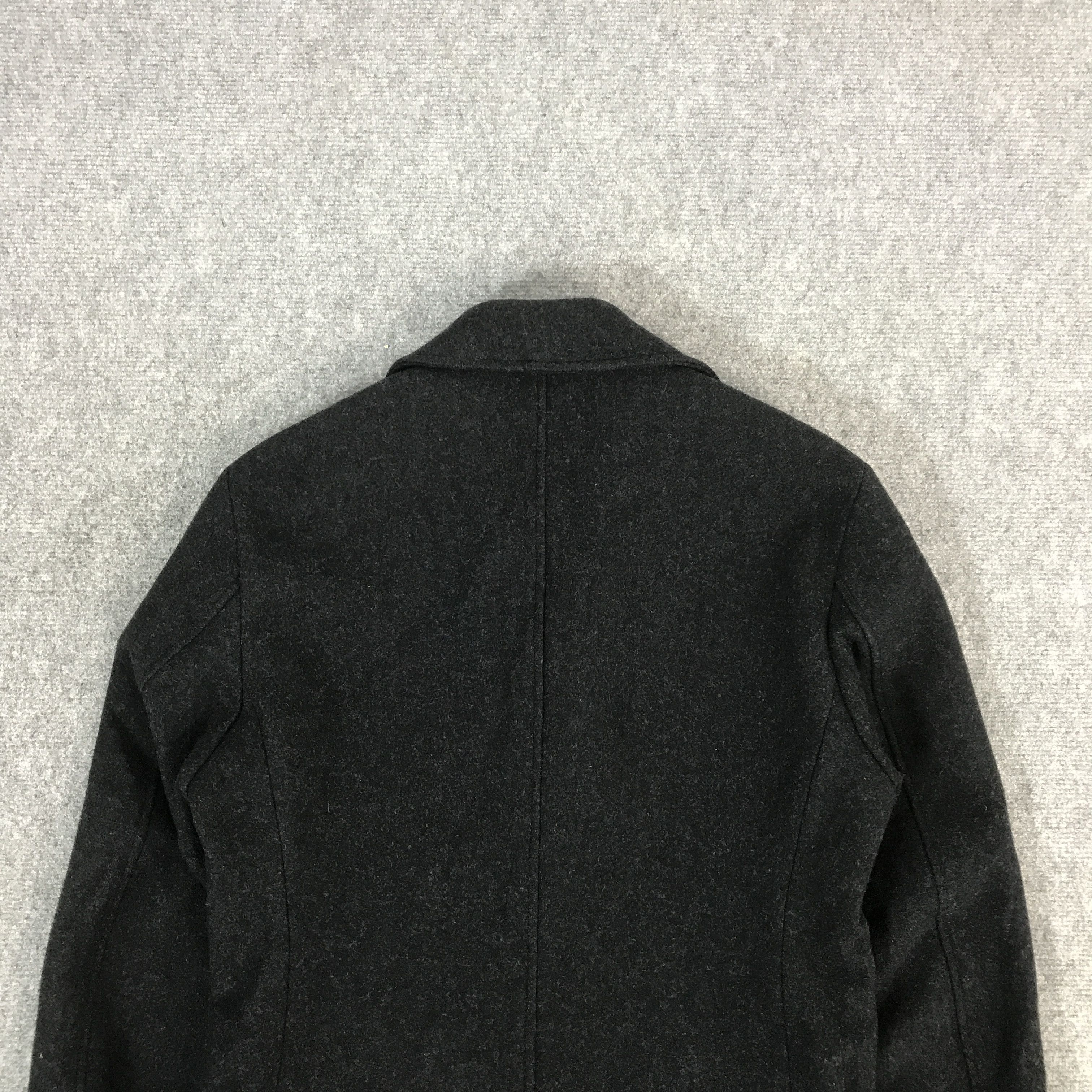 Z Zegna EZ ZEGNA JAPAN DESIGN WOOL BUTTON UP JACKET Size US M / EU 48-50 / 2 - 4 Thumbnail