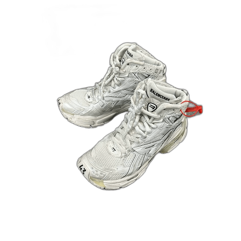 Balenciaga Balenciaga High-Top Runner Sneakers Size 43 Size US 10 / EU 43 - 1 Thumbnail