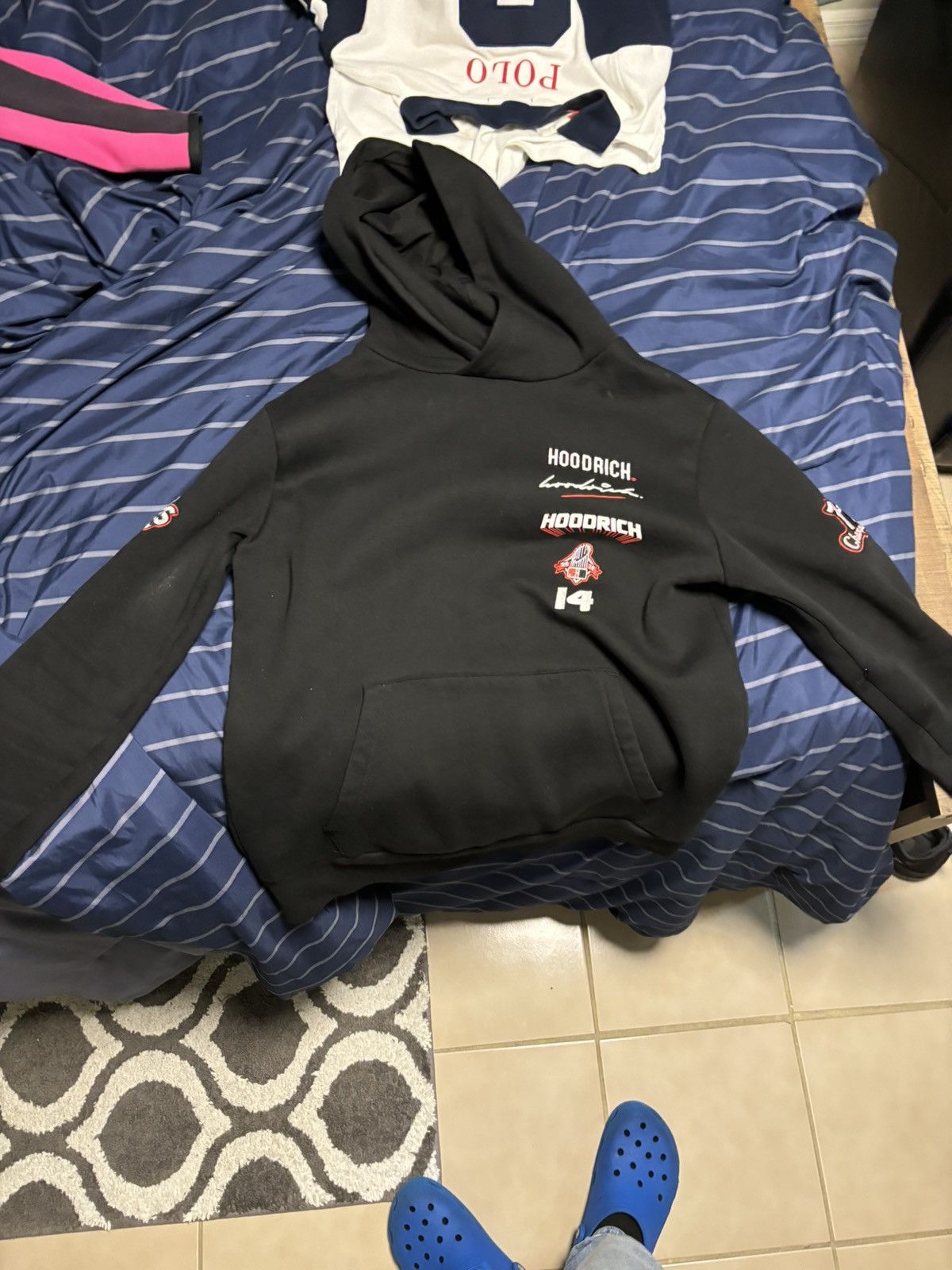 Other hoodrich red on black hoodie Size US S / EU 44-46 / 1 - 1 Thumbnail