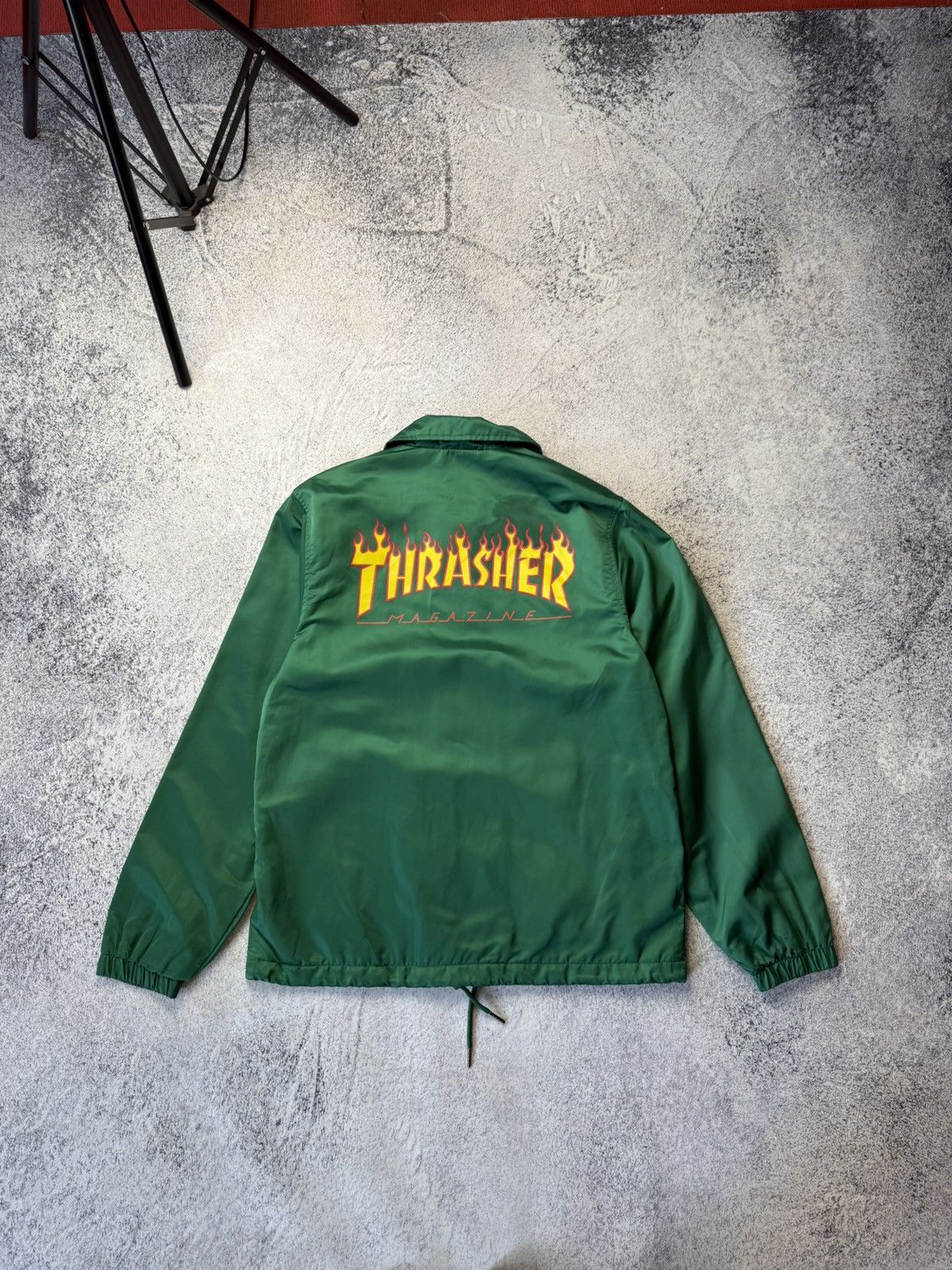 Thrasher VINTAGE THRASHER COACH JACKET SK8 Rare Size US S / EU 44-46 / 1 - 19 Thumbnail